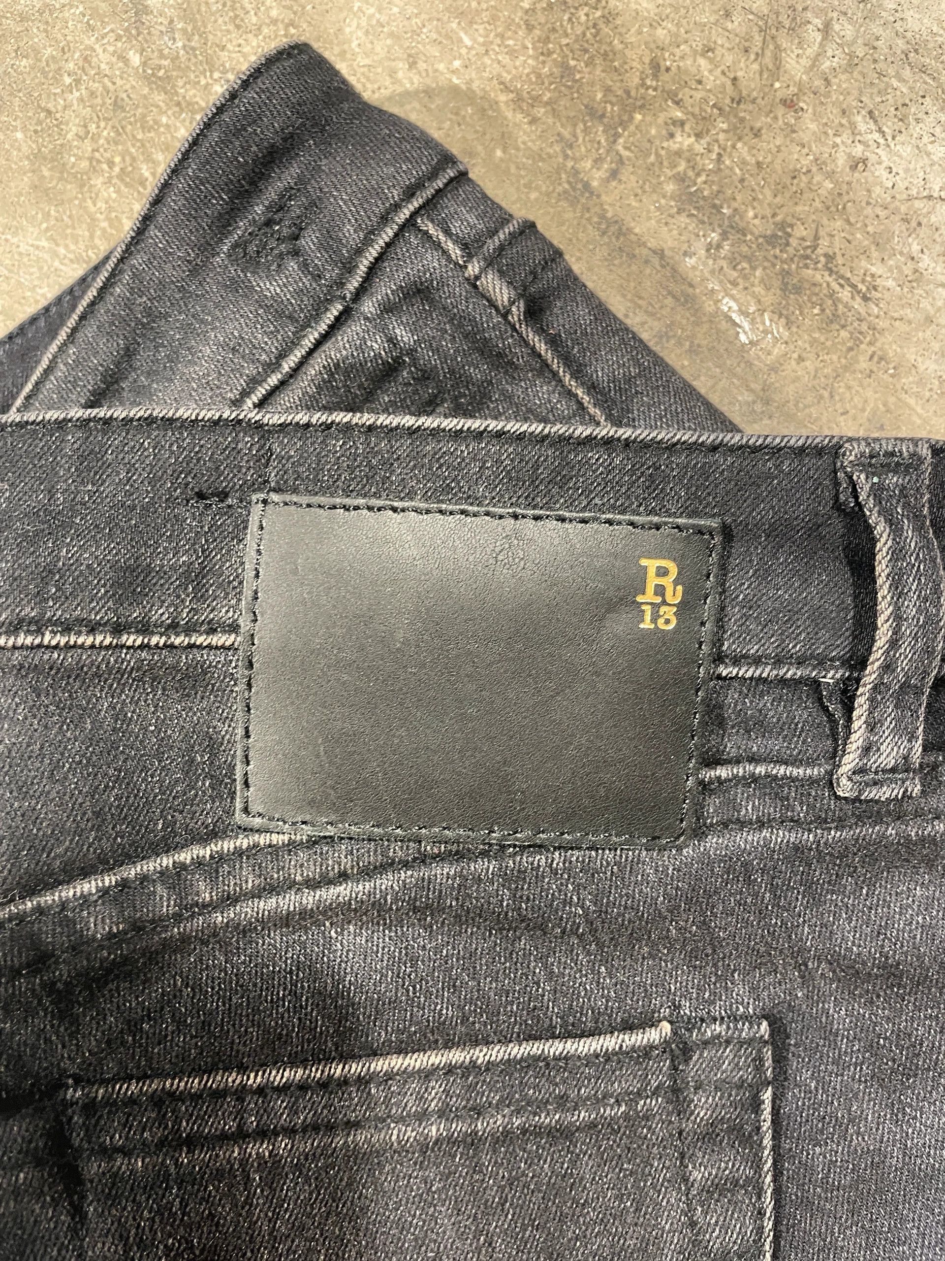 R13 R13 Low Denim Jeans Size 24" / US 00 / IT 34 - 4 Thumbnail