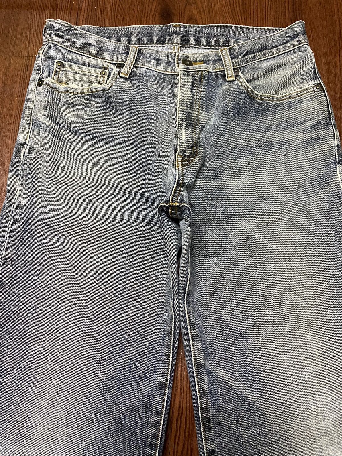 Japanese Brand Vintage Japanese Brand Faded Wash Straight Jeans Size US 31 - 2 Thumbnail