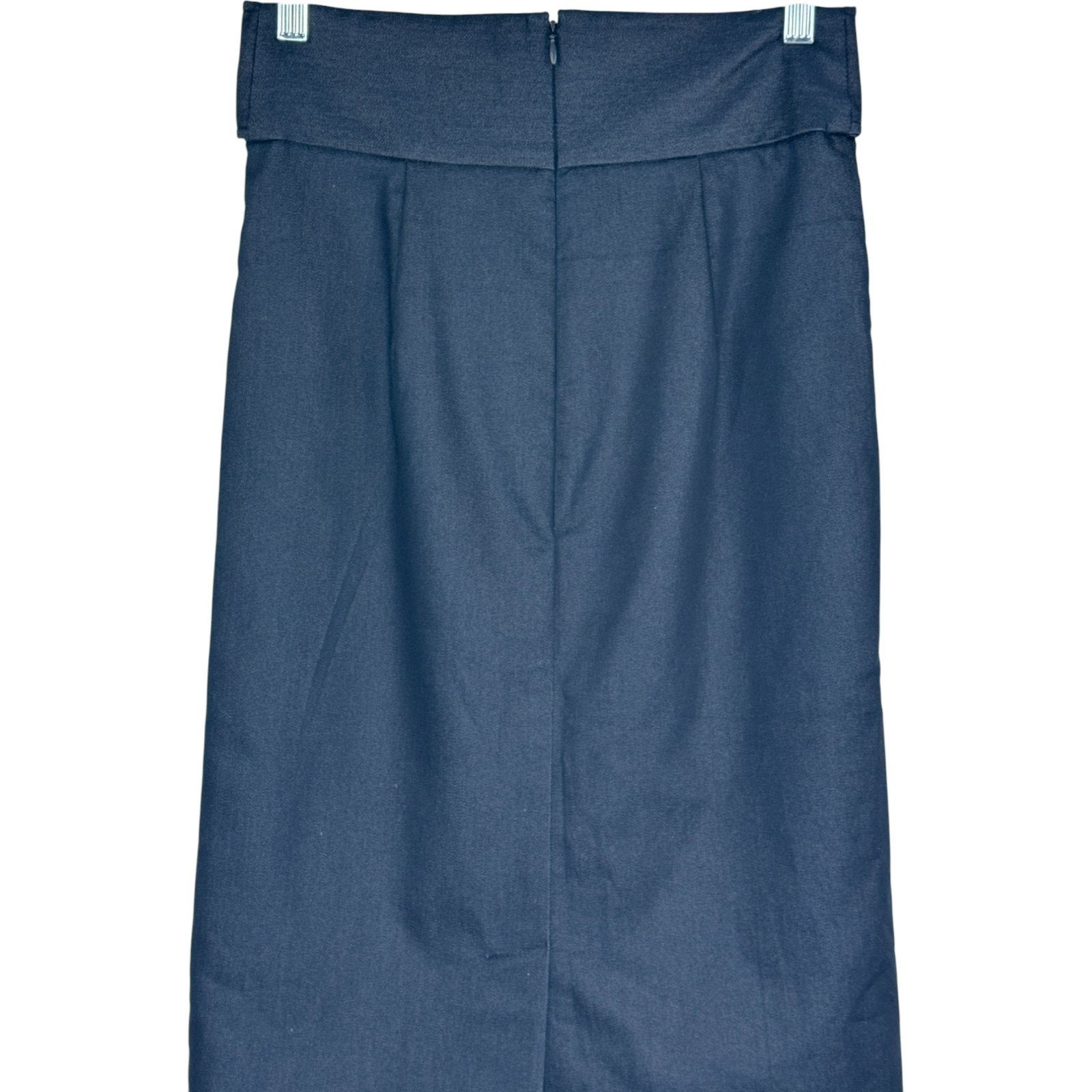 Worthington Worthington Women’s Dark Wash Belted Pencil Skirt Size 4 Size 27" / US 4 / IT 40 - 8 Thumbnail