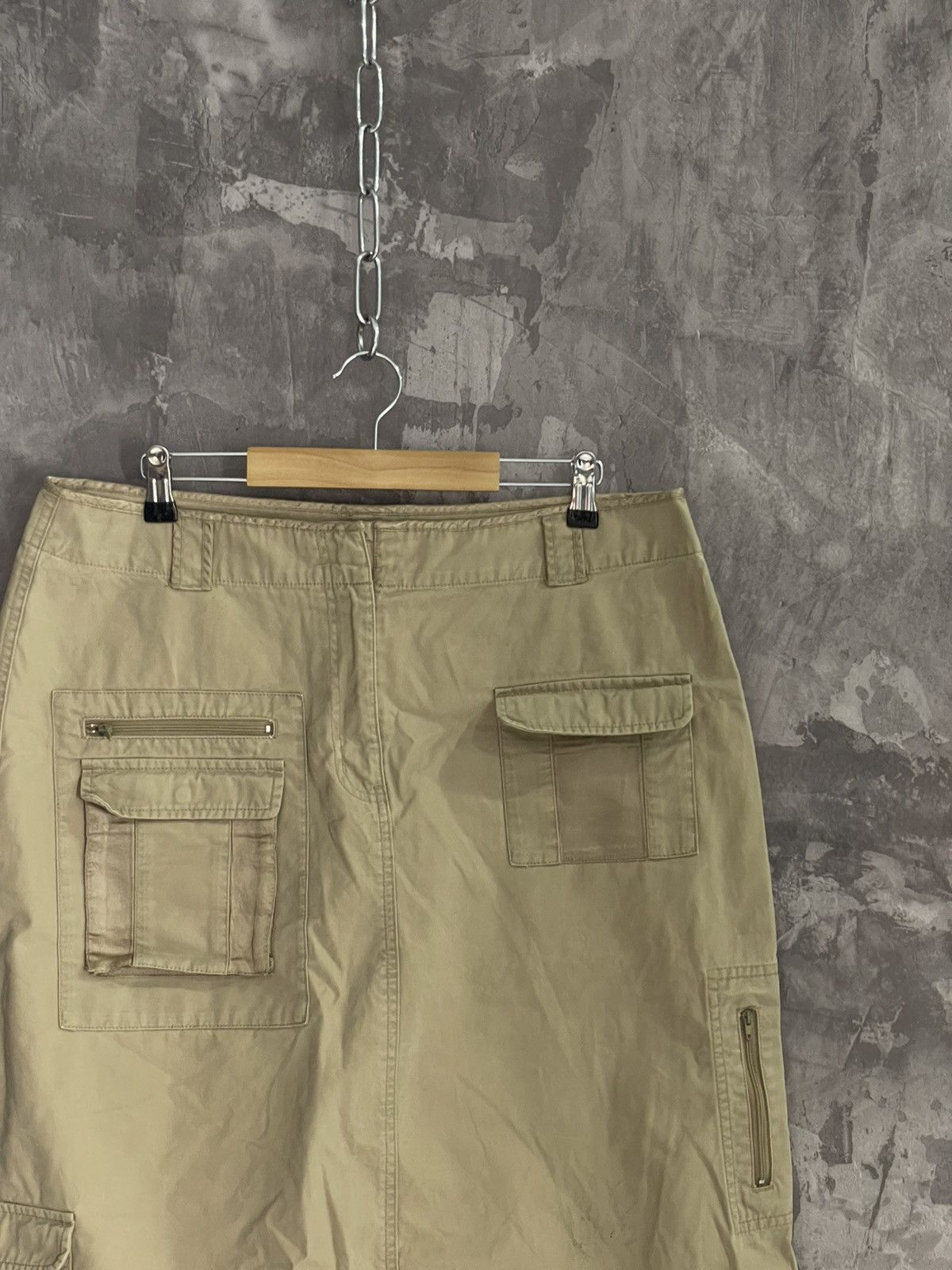 Japanese Brand Unknow brands cargo skirt g.o.a style Y2K Size 34" / US 12 / IT 48 - 4 Thumbnail