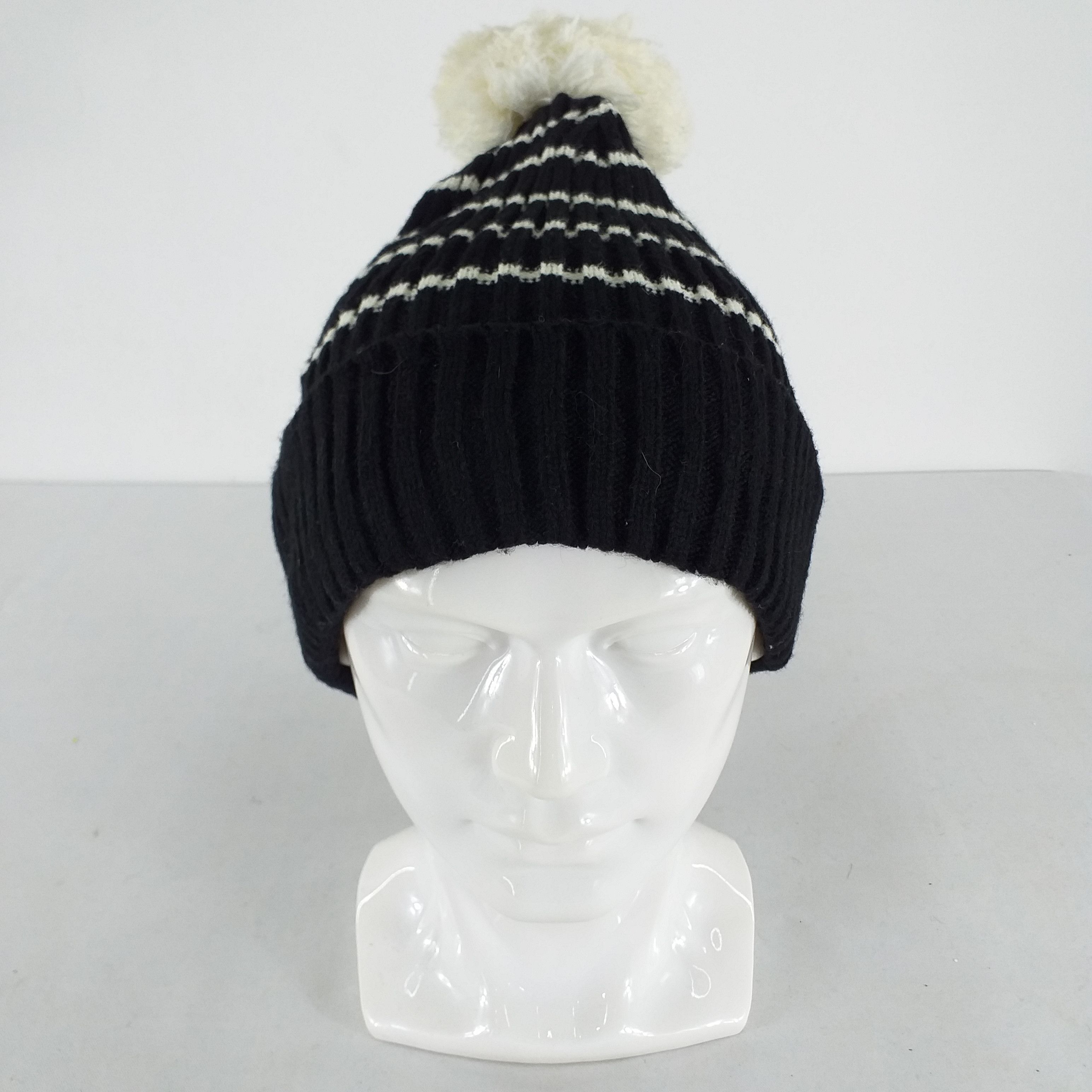 Japanese Brand Rodeo Crown Stripes Snow Cap Hat Beanie -BN298 Size ONE SIZE - 2 Thumbnail