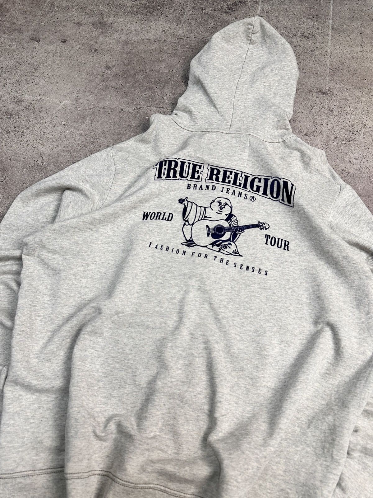 True Religion Vintage USA Hoodie True religion Japanese Style Ed Hardy Y2k Size US XXL / EU 58 / 5 - 13 Thumbnail