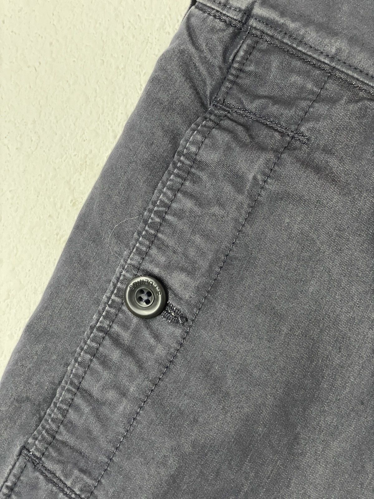 Stone Island vintage Stone Island Denims Chino Shorts Navy Size US 33 - 5 Thumbnail