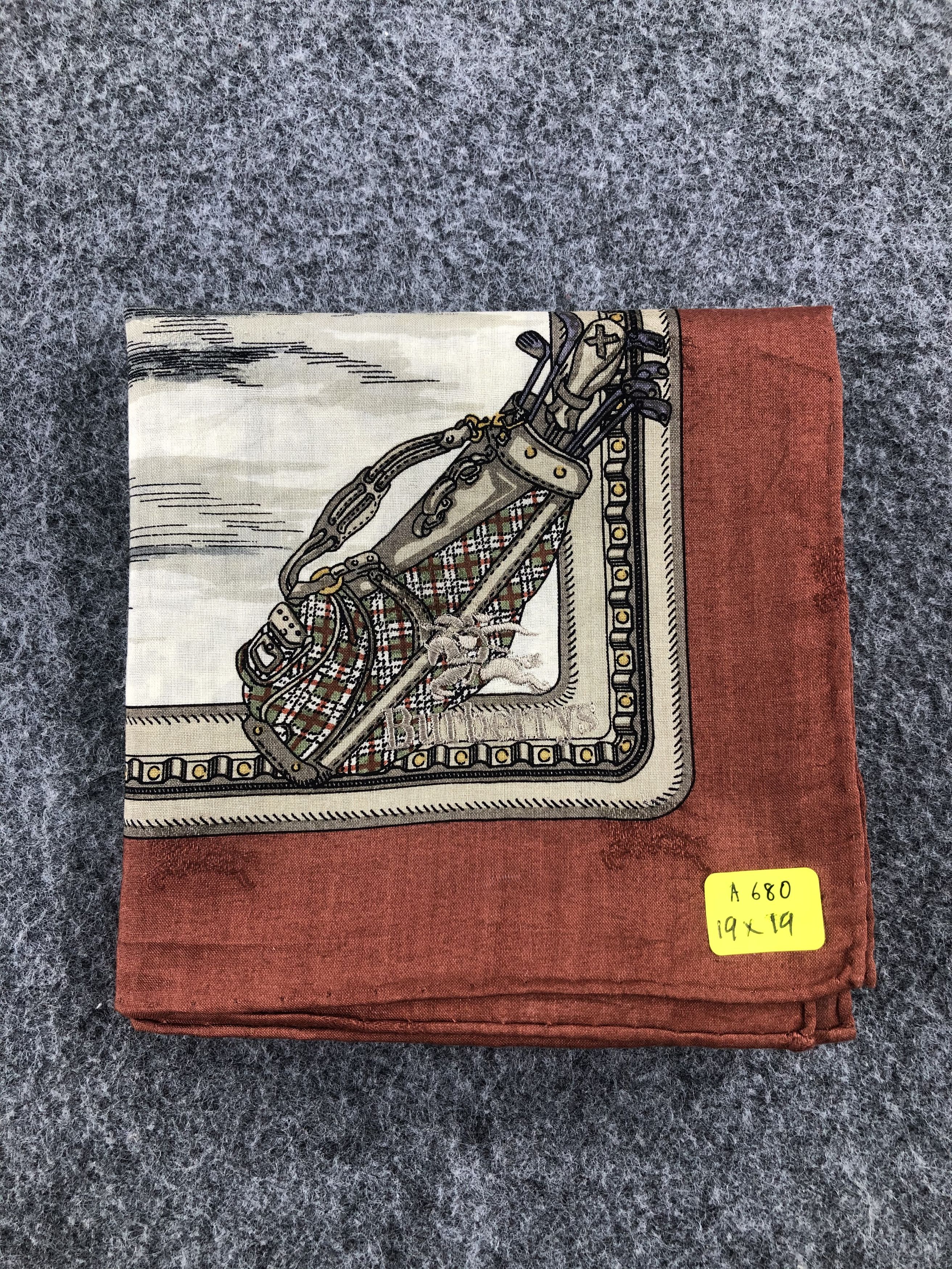 Burberry Burberry Handkerchief / Bandana / Neckerchief Size ONE SIZE - 6 Thumbnail