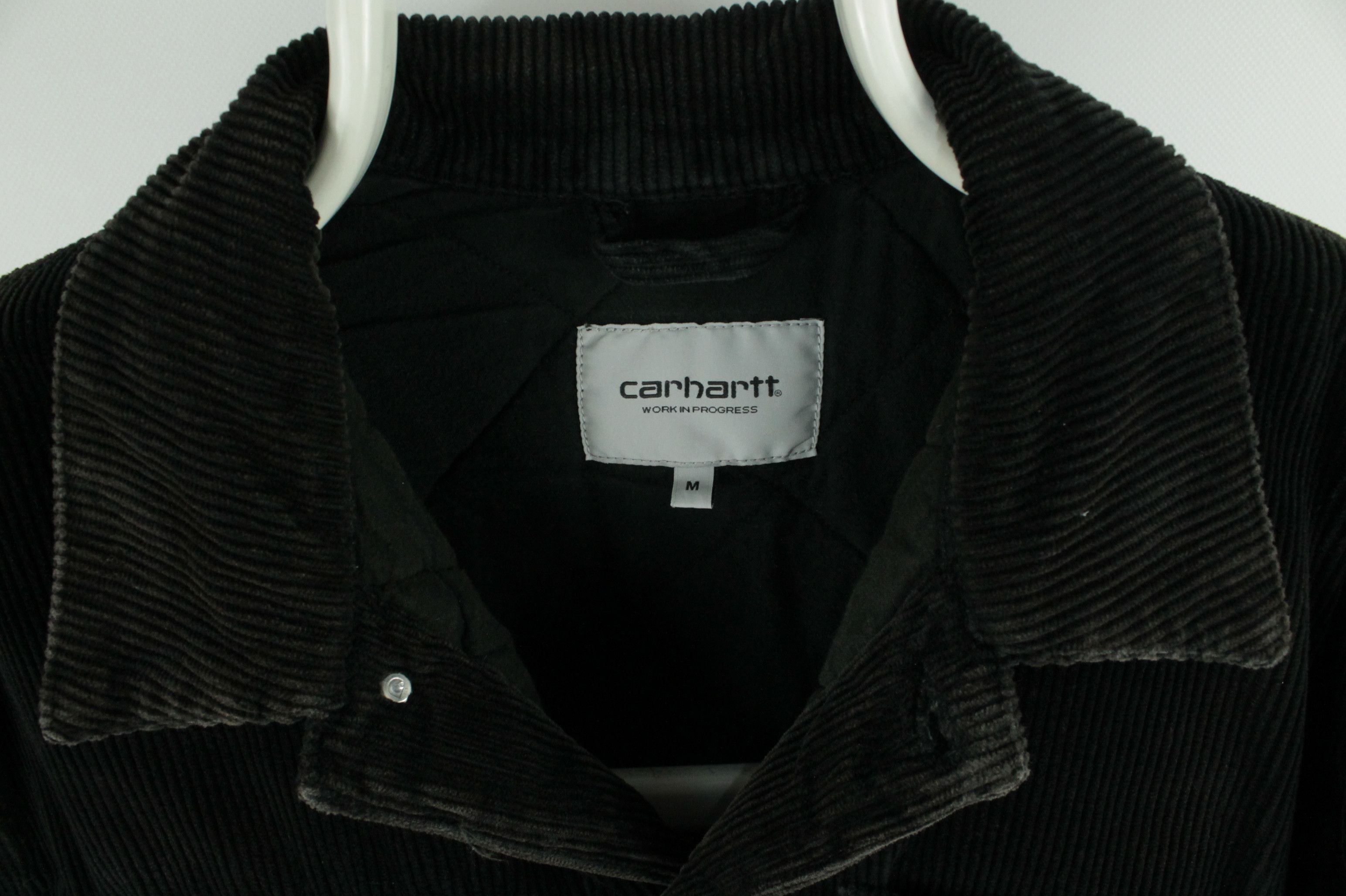 Carhartt Wip Carhartt WIP Black Corduroy Michigan Coat Men's Size US M / EU 48-50 / 2 - 3 Thumbnail