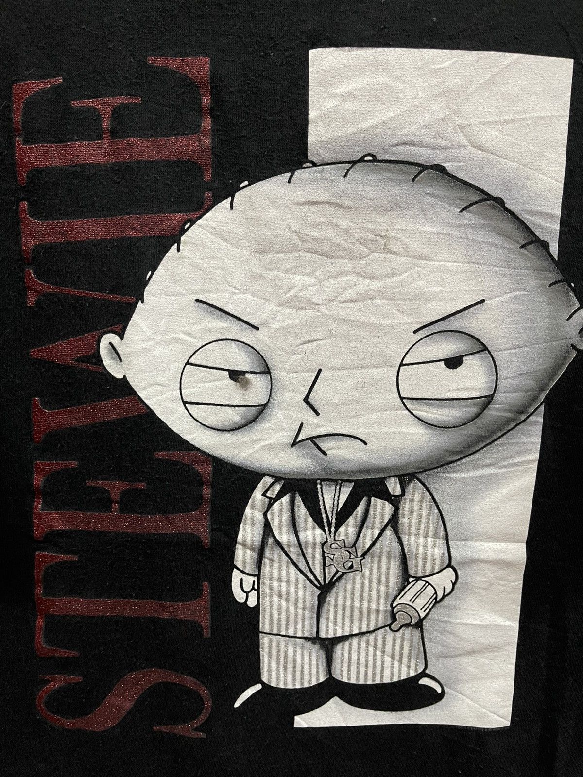 Vintage Vintage Stewie Griffin Scarface🔥🔥🔥 Size US XXL / EU 58 / 5 - 2 Thumbnail