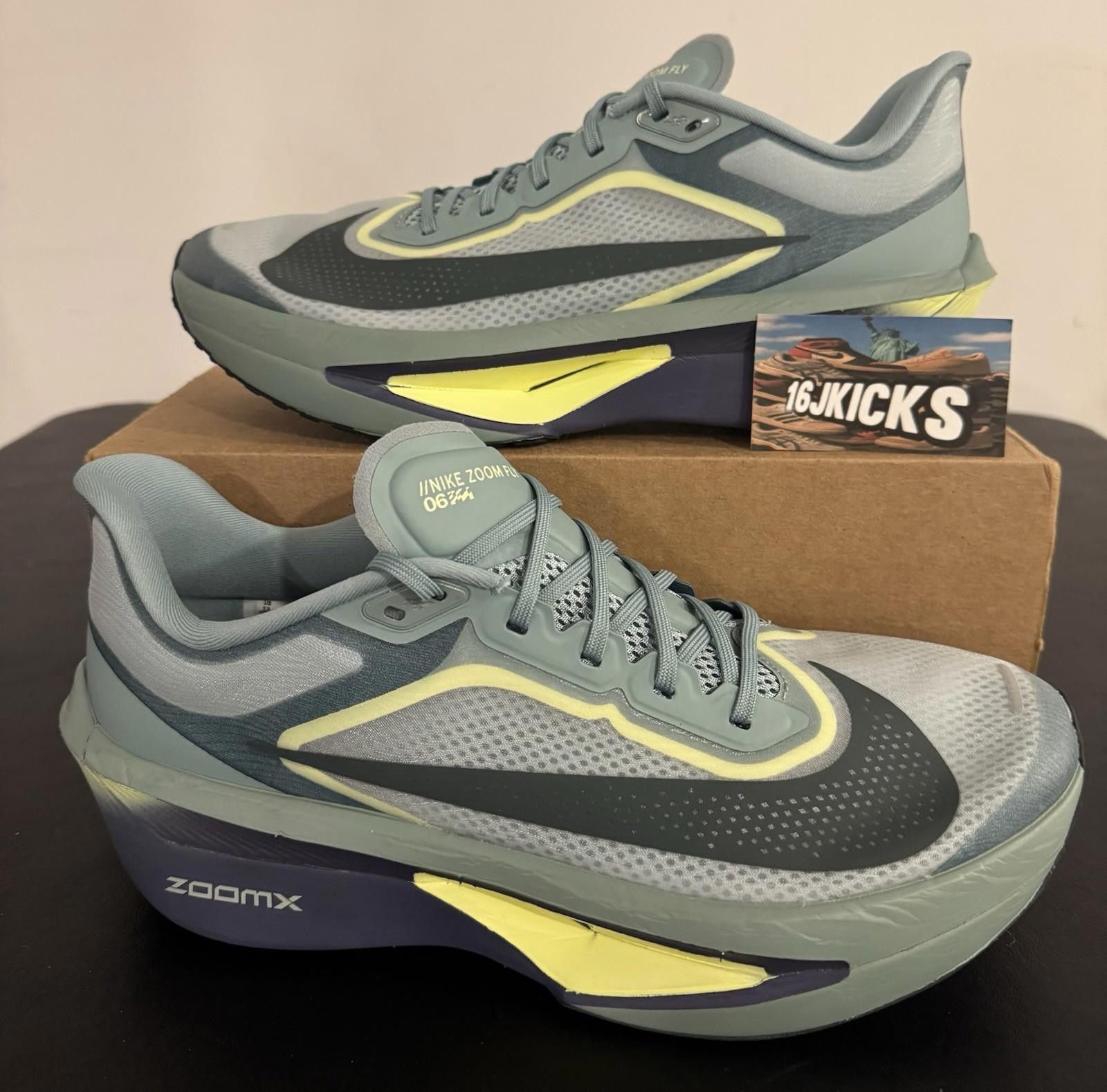 Nike Size 13 - Nike Zoom Fly 6 Cannon Seaweed Size US 13 / EU 46 - 1 Thumbnail