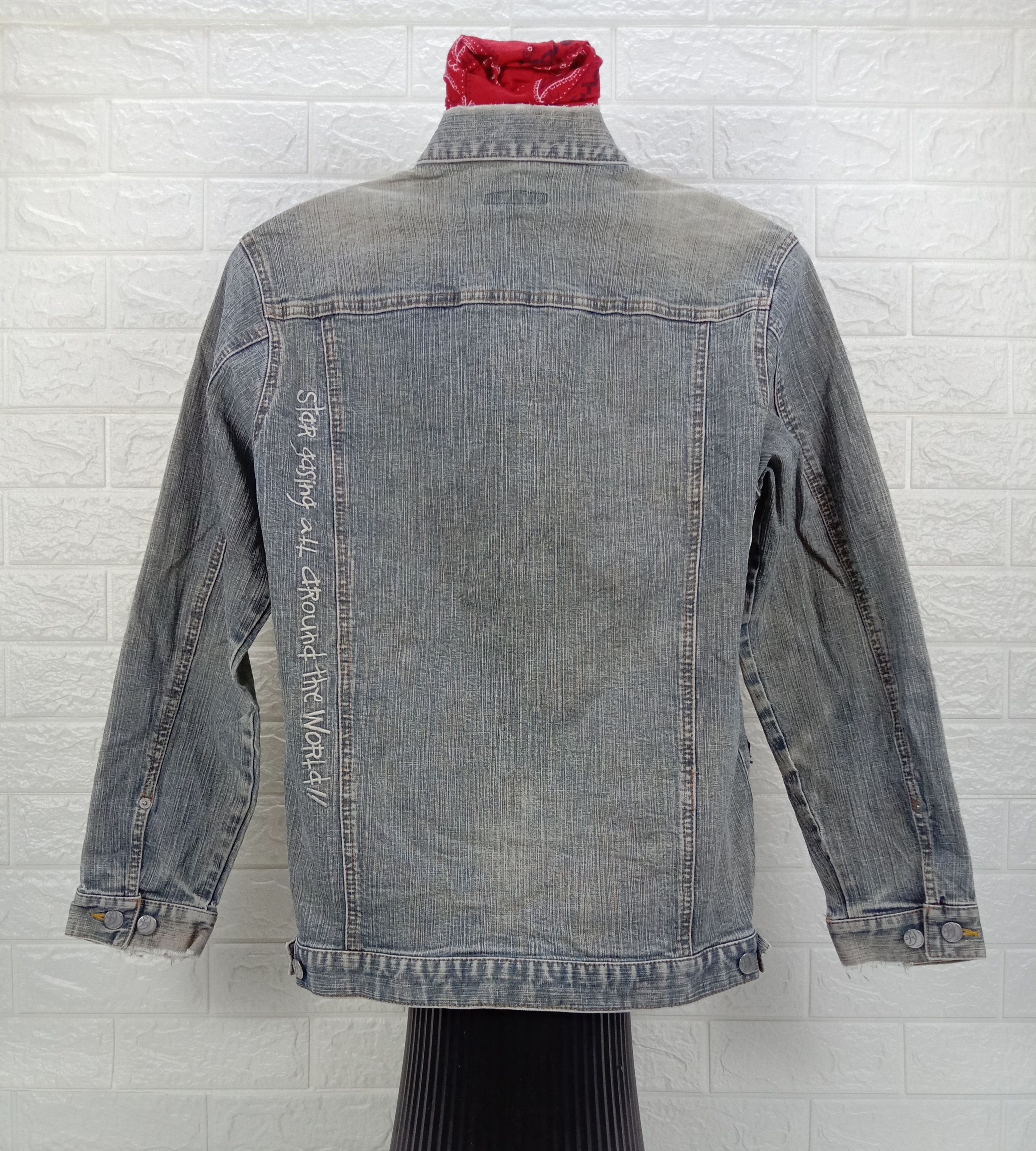 Jean Charles De Castelbajac Vintage Castelbajac Rusty Wash Denim Jacket Size US M / EU 48-50 / 2 - 4 Thumbnail