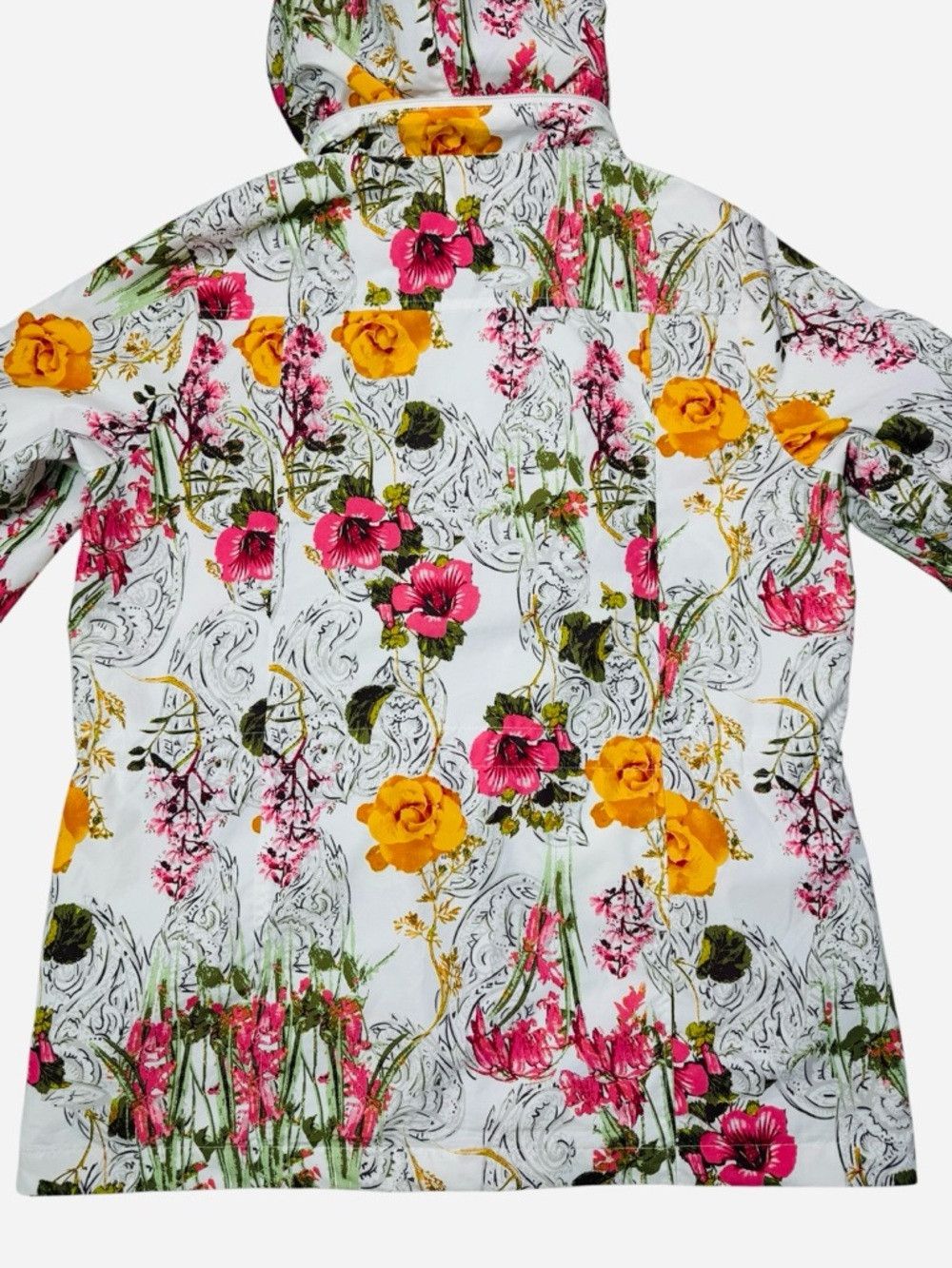 Style & Co Style & Co Floral Hooded Rain Jacket Size S Size S / US 4 / IT 40 - 5 Thumbnail