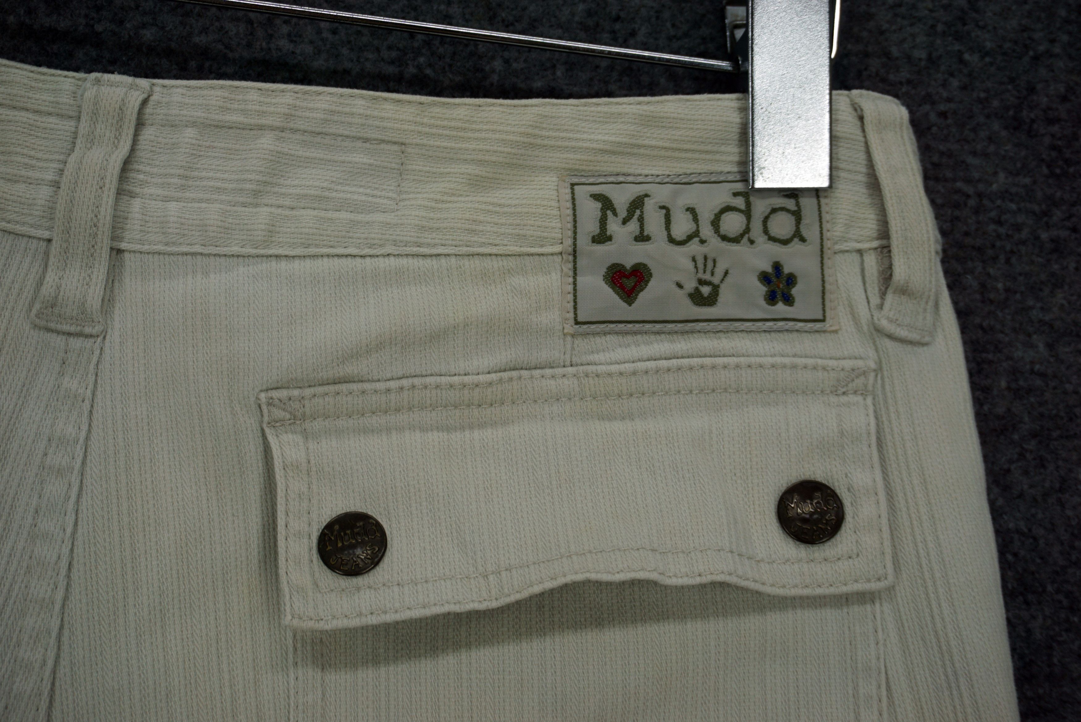 Designer Mudd Jeans Size W29xL32.5 Low-Rise Bootcut Flared Jeans Size 28" / US 6 / IT 42 - 10 Thumbnail