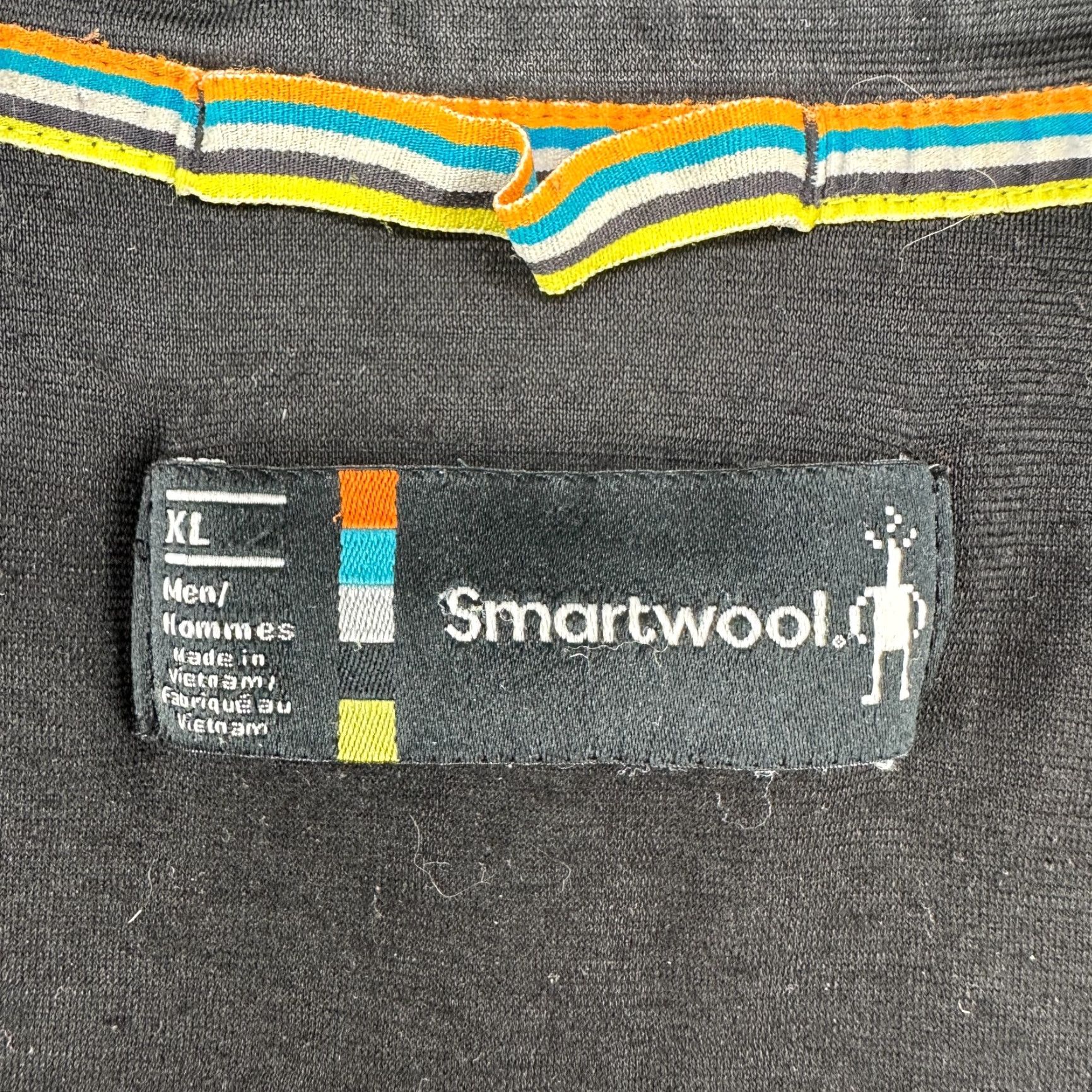 Smartwool Smartwool Smartloft Vest Mens XL Black Full Zip Lined Insulated Nylon Sleeveless Vest Full Zip Insulated Black Mens XL SmartWool Size US XL / EU 56 / 4 - 4 Thumbnail