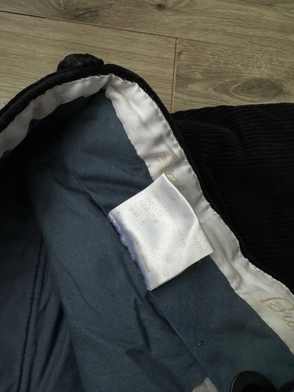 Brioni × Vintage Vintage Brioni Velvet Black Classic Pants Size US 34 / EU 50 - 8 Thumbnail