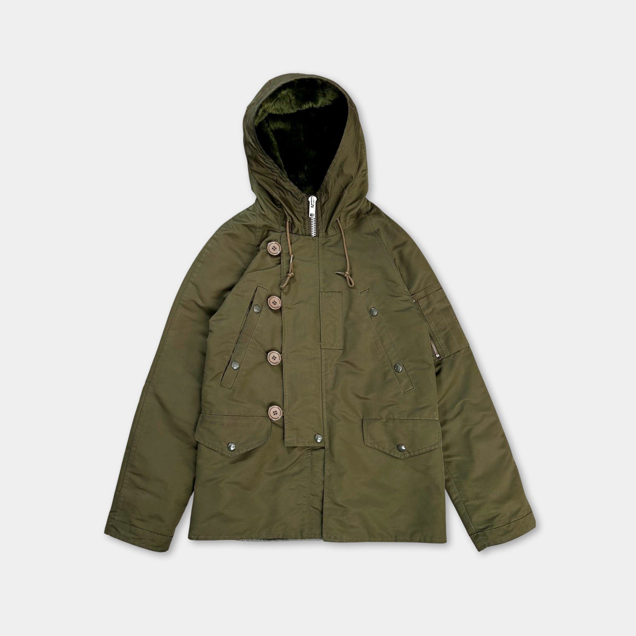 Lad Musician Lad Musician Explorer Green Parka Jacket Size US S / EU 44-46 / 1 - 1 Thumbnail