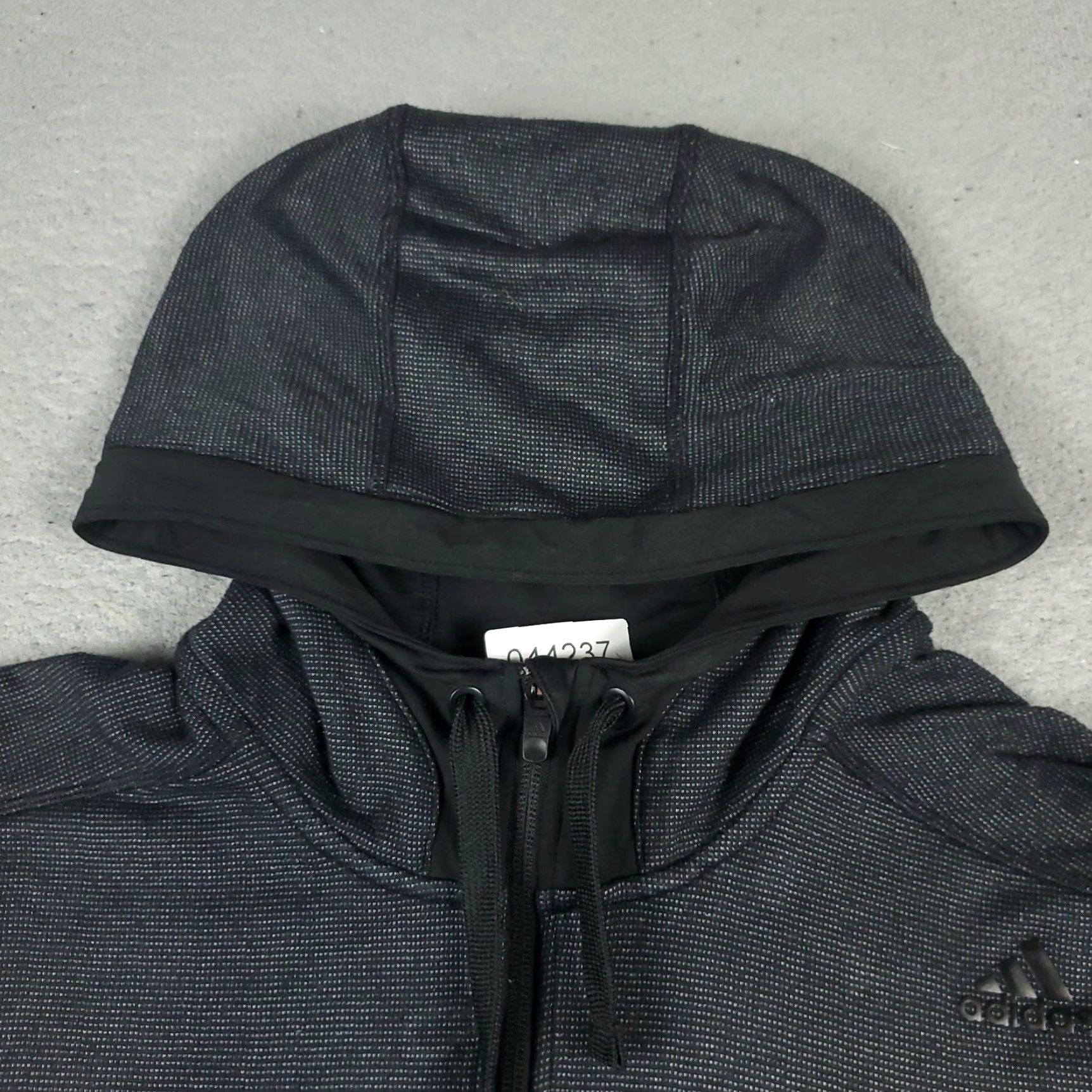 Adidas Adidas Hoodie Mens XL Gray Full Zip Up Sweatshirt Sweatshirt Hoodie Size US XL / EU 56 / 4 - 2 Thumbnail