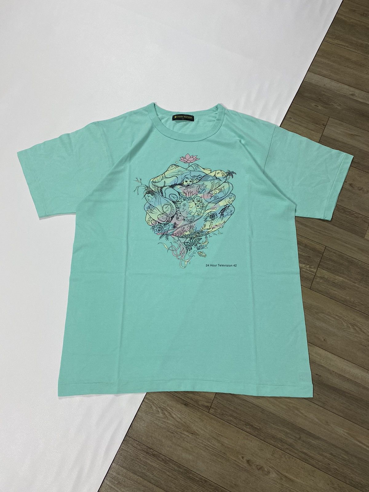 Anime × Japanese Brand 24 Hour Television 42 Tee Size US L / EU 52-54 / 3 - 1 Thumbnail
