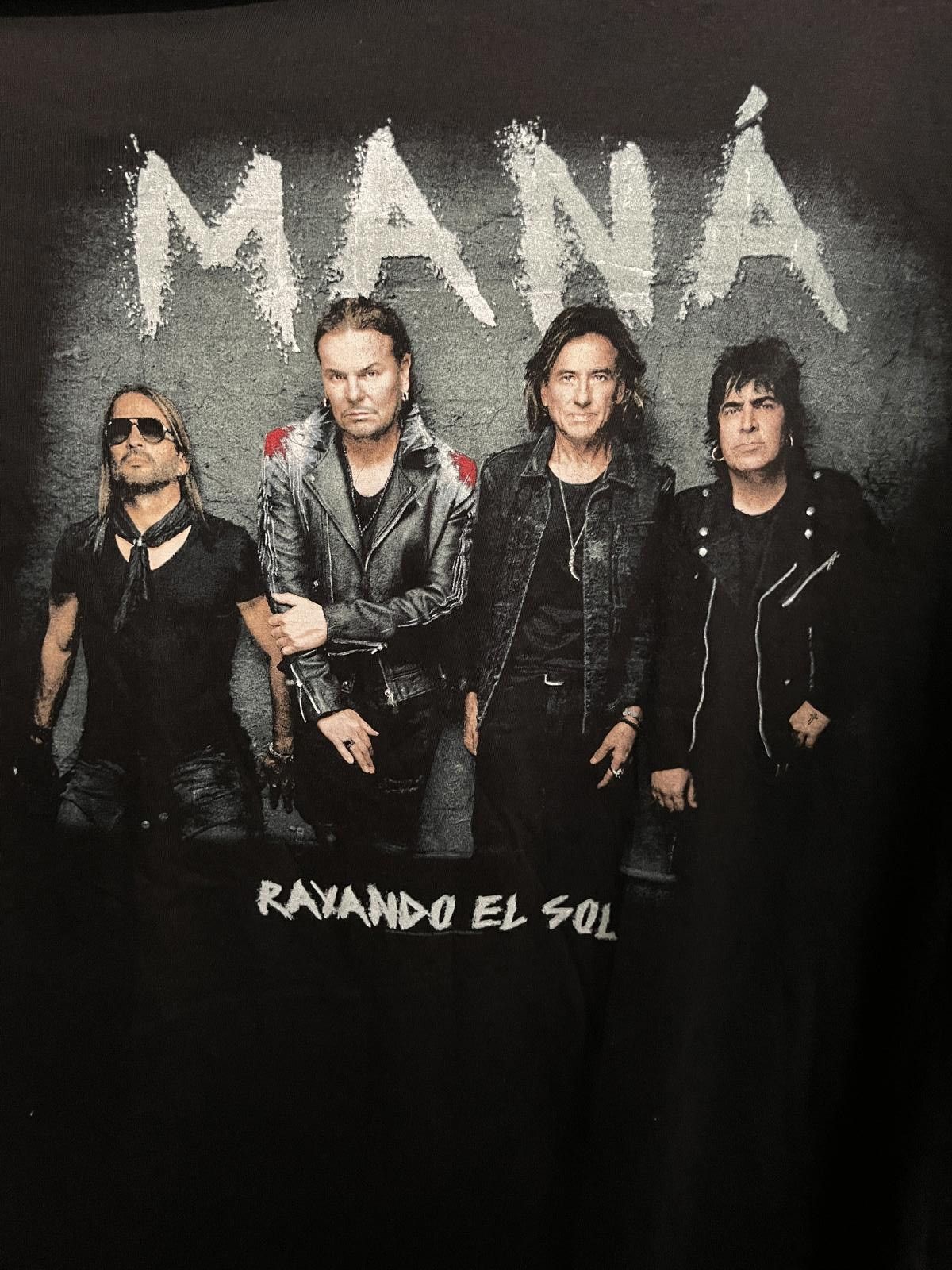Designer Mana Band T-shirt - Tour Rayando El Sol Tour 2019 - L Size US L / EU 52-54 / 3 - 4 Thumbnail