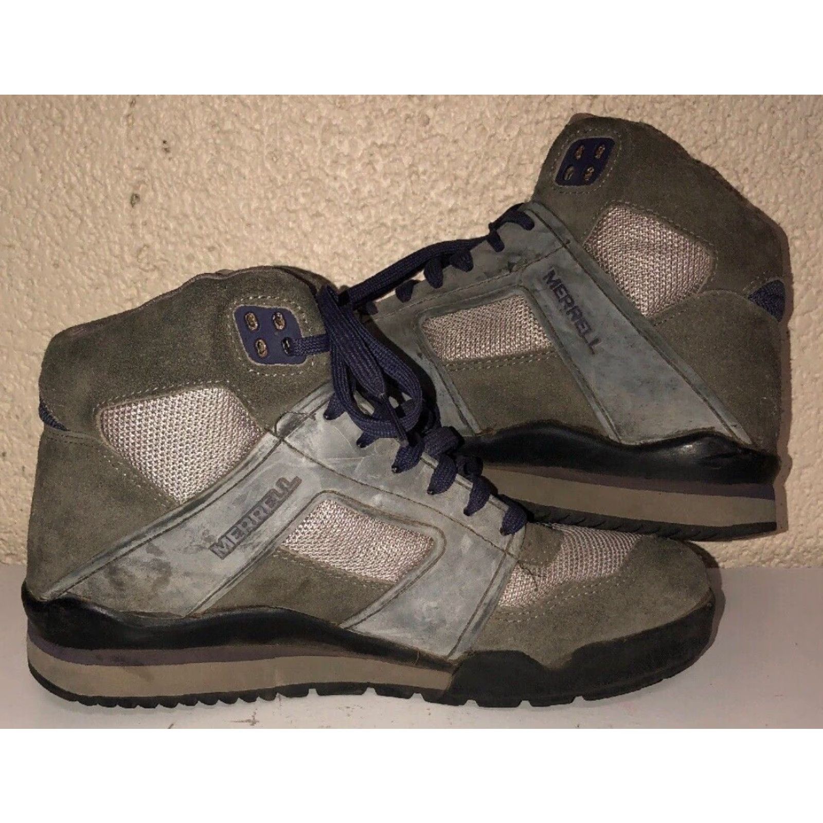 Merrell VINTAGE Merrell EXTREME Womens Gray Lace Up Ankle Boots Shoes 8.5 Women Boots Lace Up Ankle Casual Size US 9 / IT 39 - 5 Thumbnail
