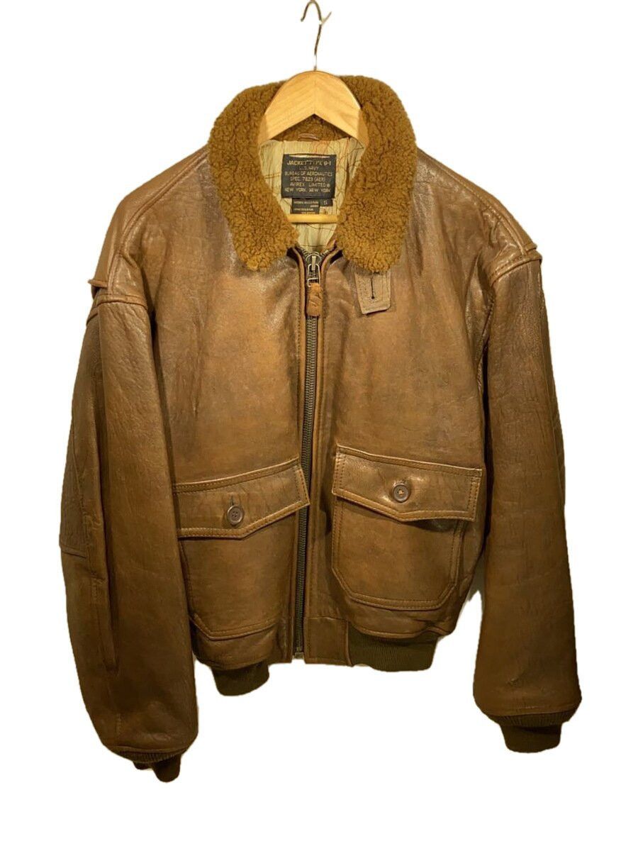 Avirex Avirex Leather Flight Jacket Brown Size US S / EU 44-46 / 1 - 1 Thumbnail
