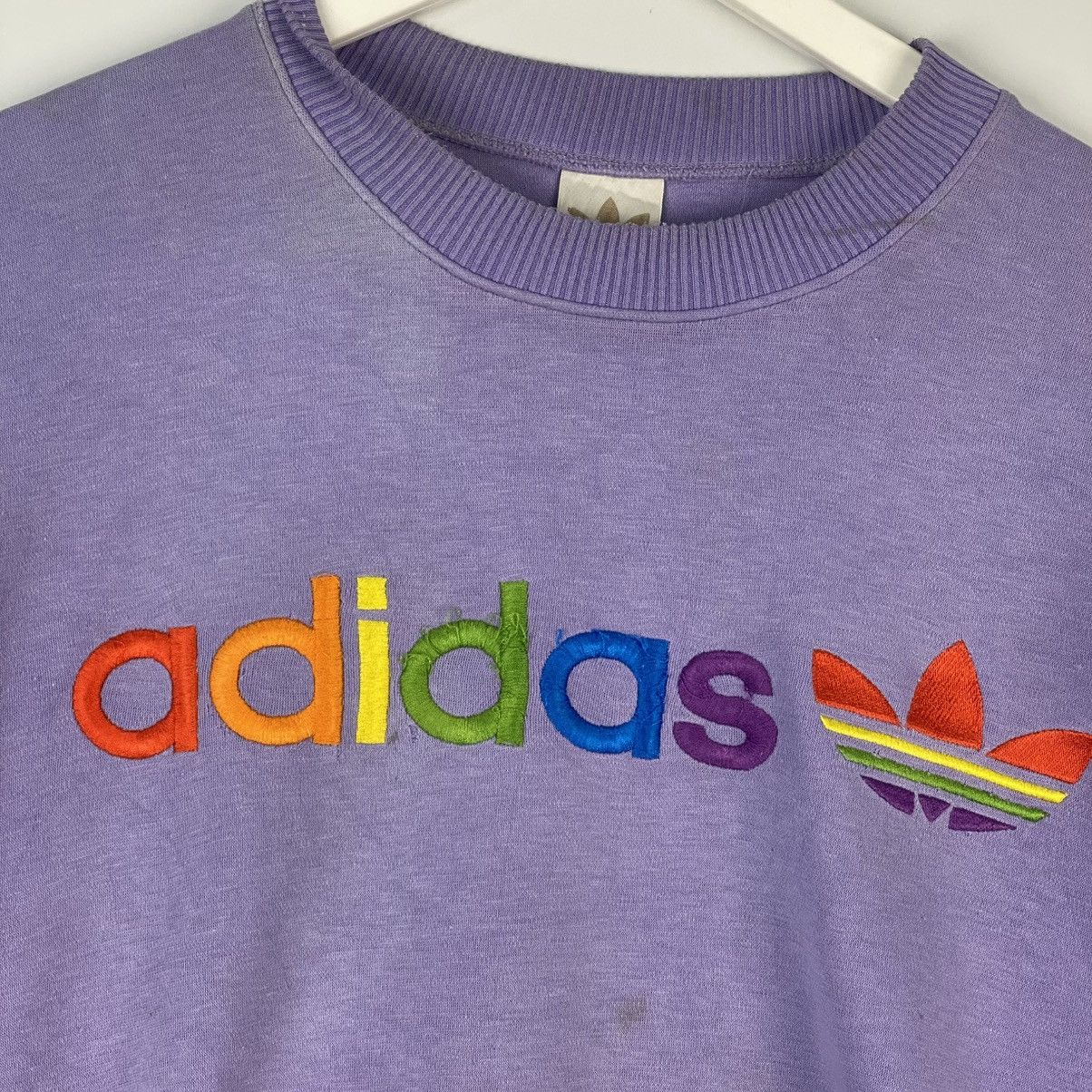 Adidas Vintage Adidas Sweatshirt, Men's Fashion Tops And Sets Size US XL / EU 56 / 4 - 4 Thumbnail