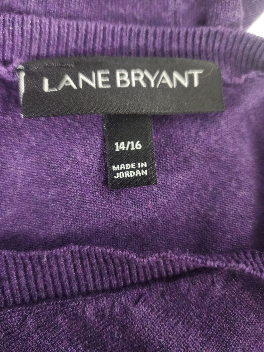 Other Lane Bryant Double V- Neck Sweater Size XL / US 12-14 / IT 48-50 - 4 Thumbnail