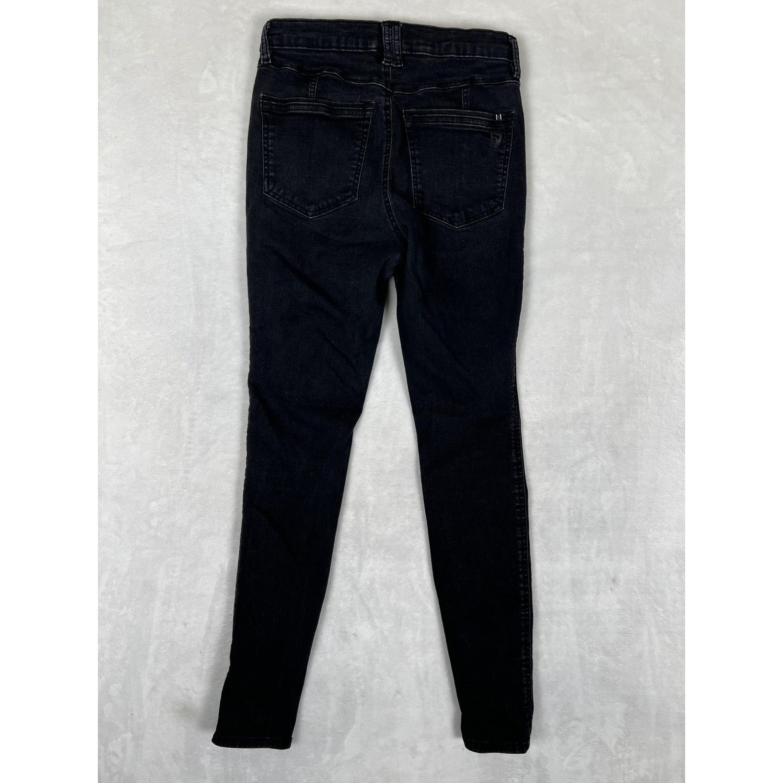 Kuhl Kuhl Jeans Womens 10 Black Dark Wash Slim Fit Skinny Stretch Size 30" / US 8 / IT 44 - 8 Thumbnail