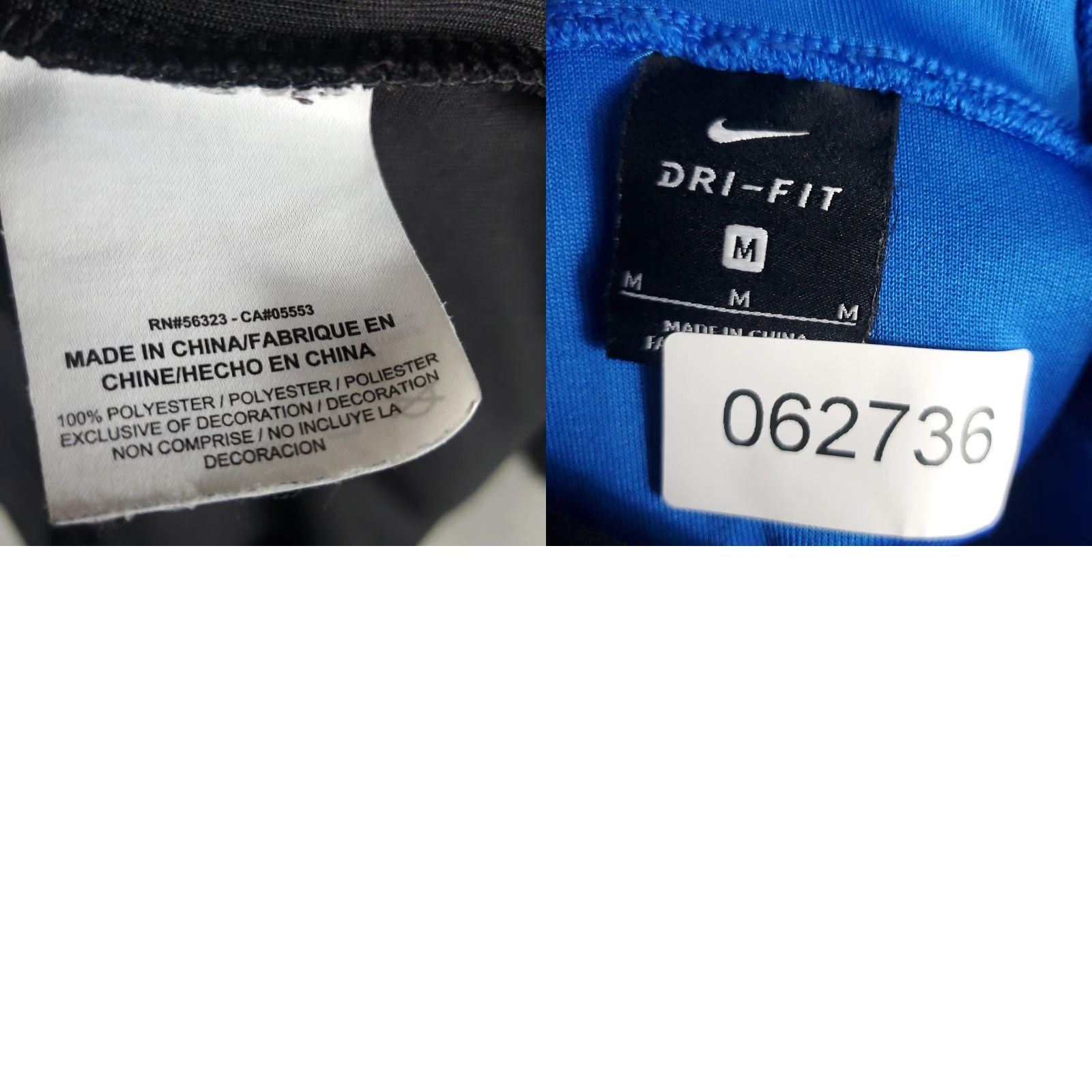 Nike Nike Dri-Fit Hoodie Mens M Pullover Sweatshirt Blue Swoosh Athletic Graphic Print Pockets Lightweight Moisture Wicking Sportswear Size US M / EU 48-50 / 2 - 8 Thumbnail
