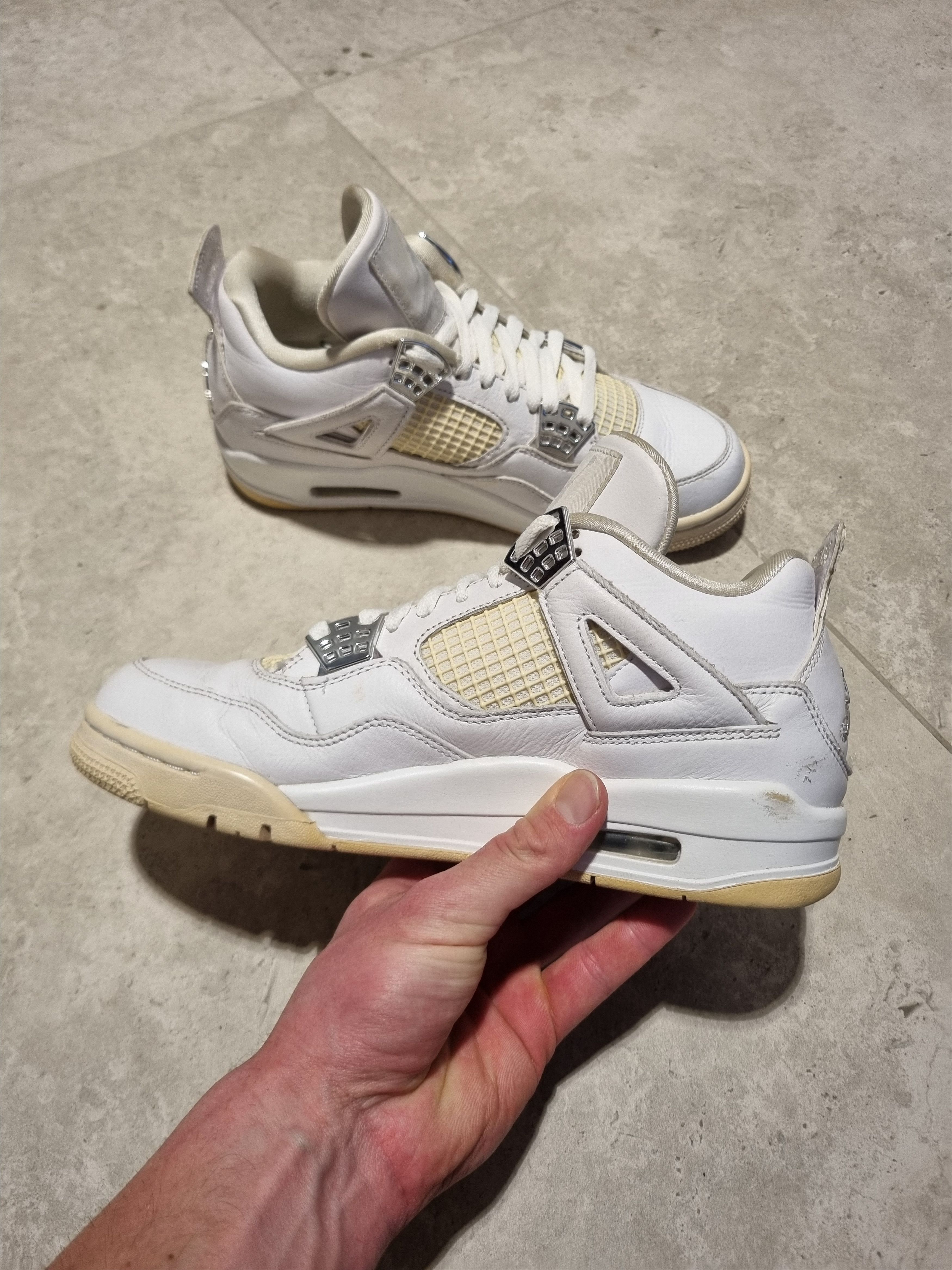 Jordan Brand × Nike Nike Air Jordan 4 Pure Money 2016 Size US 8 / EU 41 - 6 Thumbnail