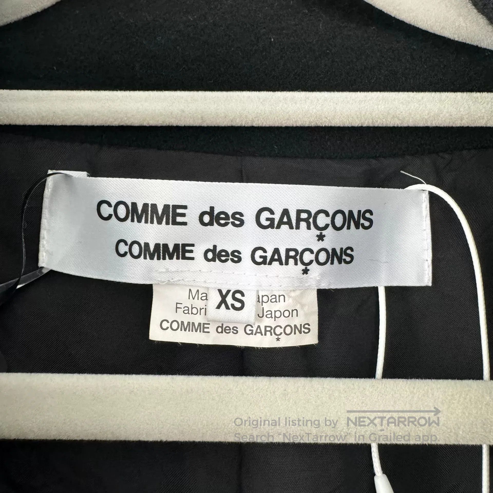 Comme des Garcons comme des garcons black wool coat xs. Size US XS / EU 42 / 0 - 3 Thumbnail