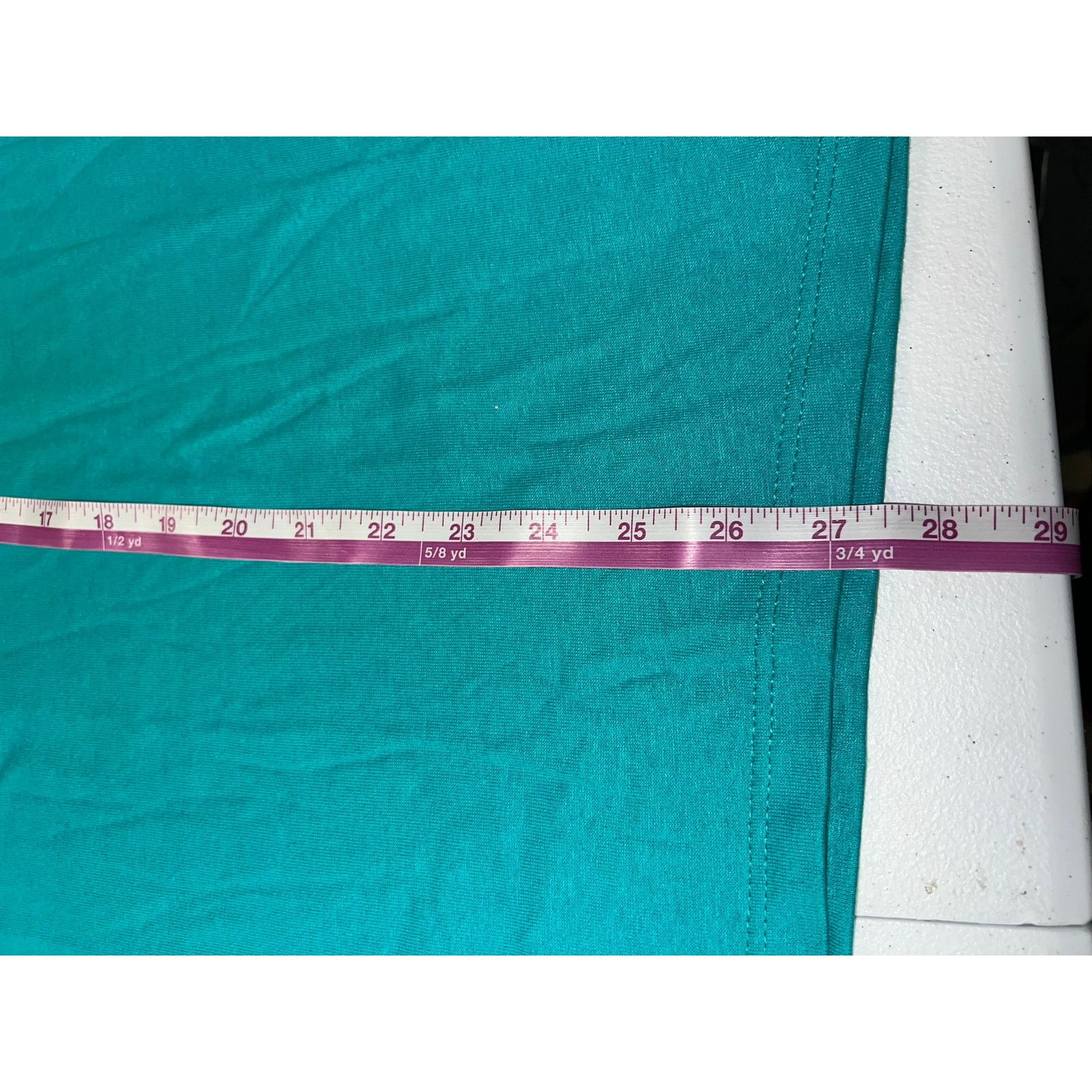 Jerzees 90s Vintage Jerzees Teal Green Blank Shirt 50/50 VTG 1990s M Size US M / EU 48-50 / 2 - 10 Thumbnail