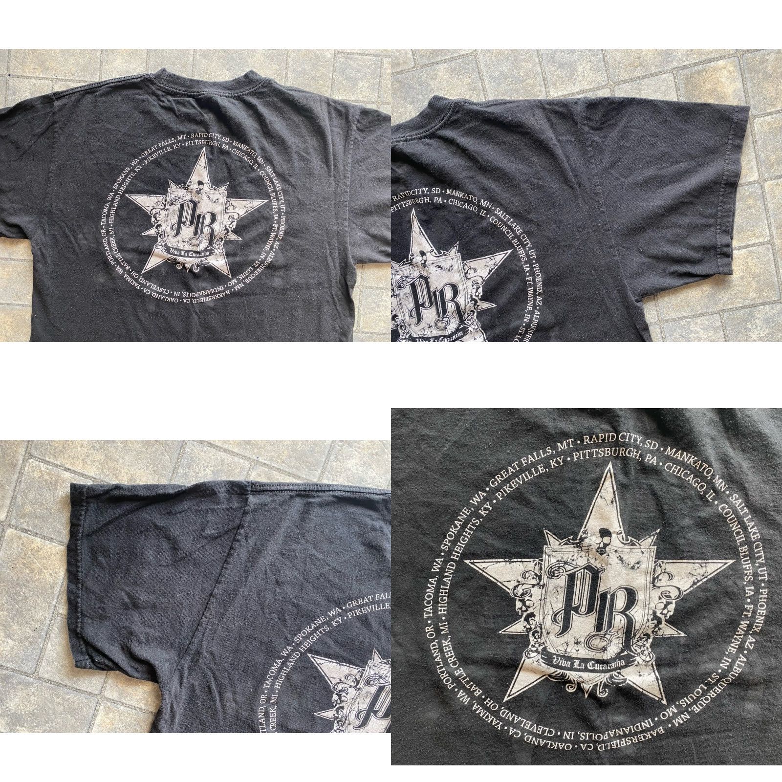 Vintage VINTAGE Papa Roach Viva La Cucaracha Tour T Shirt Alstyle Apparel Men’s Large Black Men Band Music Size US L / EU 52-54 / 3 - 9 Thumbnail