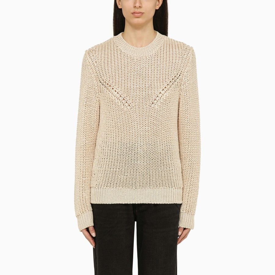 Isabel Marant o1d2blof0824 Crew-neck Jumpers in Beige Size XS / US 0-2 / IT 36-38 - 1 Thumbnail