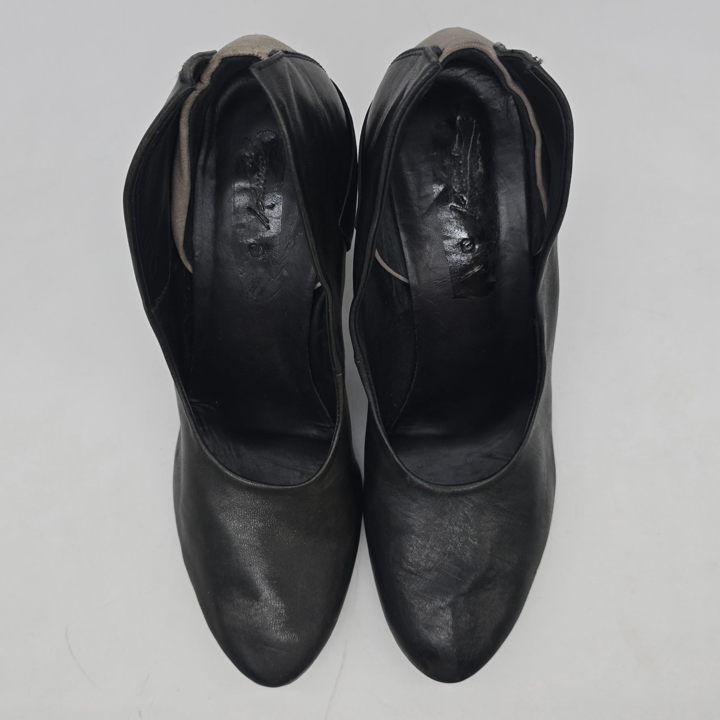 Marsell Marsell - Winged Block Heel Pumps Size US 7.5 / IT 37.5 - 4 Thumbnail