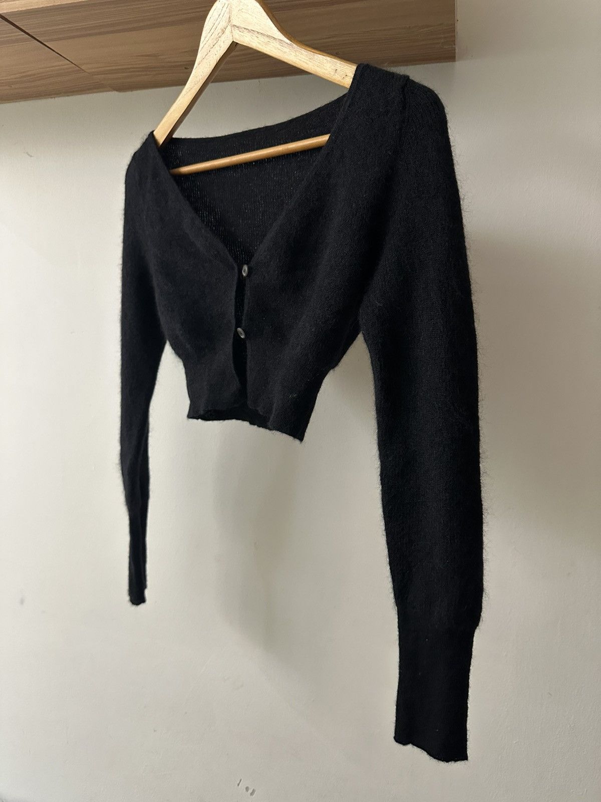 Jacquemus Jacquemus Le Cardigan Alzou Mohair-Blend Cardigan Size XS / US 0-2 / IT 36-38 - 2 Thumbnail