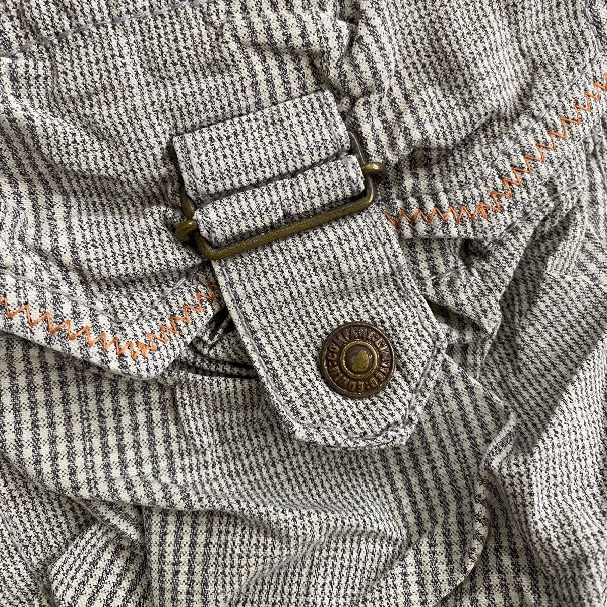 Edwin × Japanese Brand Edwin 505 Khaki Bondage Cargo Punk Flared Pants Size US 35 - 12 Thumbnail