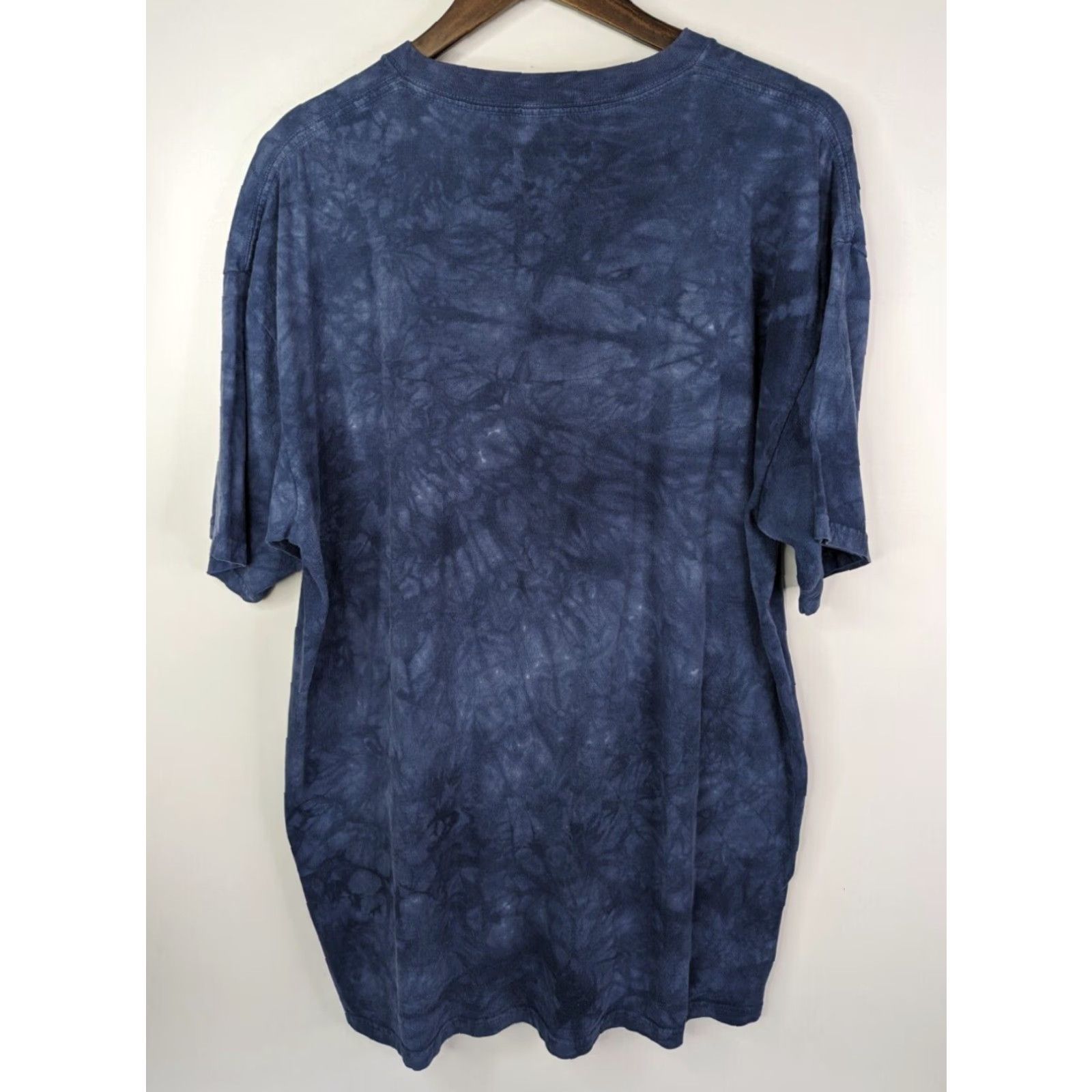 The Mountain VINTAGE The Mountain T-Shirt Wolf Nature Tie-Dye 2XL Blue Men Short Sleeve 2003 Y2K Size US XXL / EU 58 / 5 - 7 Thumbnail