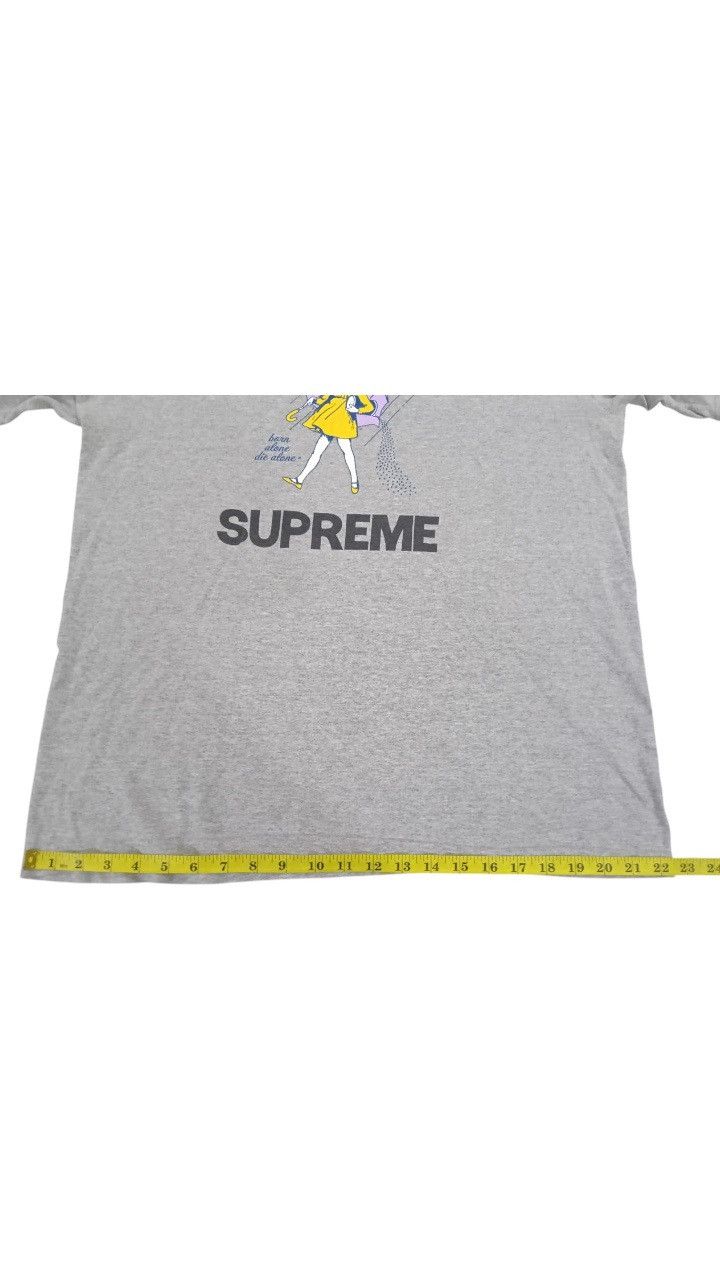 Supreme SUPREME MORTON SALT BORN ALONE DIE ALONE TEE Size US L / EU 52-54 / 3 - 4 Thumbnail