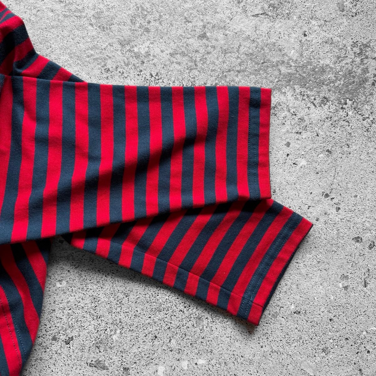 Marimekko Marimekko Red Navy Striped Dress 3/4 Sleeve Round Neck Size M / US 6-8 / IT 42-44 - 5 Thumbnail