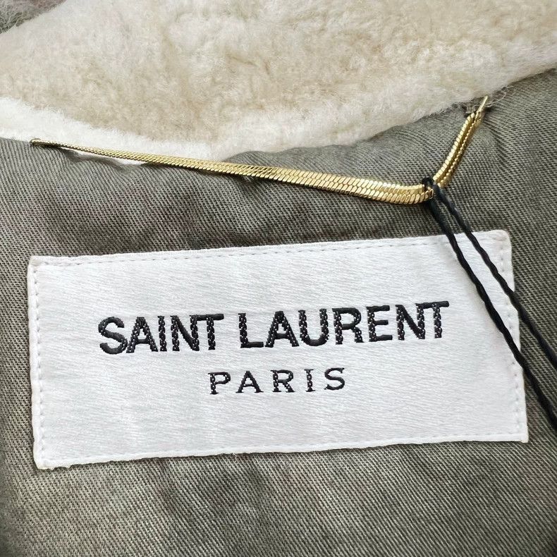 Saint Laurent Paris Saint Laurent Paris Saint Laurent Parka with Fur Collar-25 Size US M / EU 48-50 / 2 - 5 Thumbnail