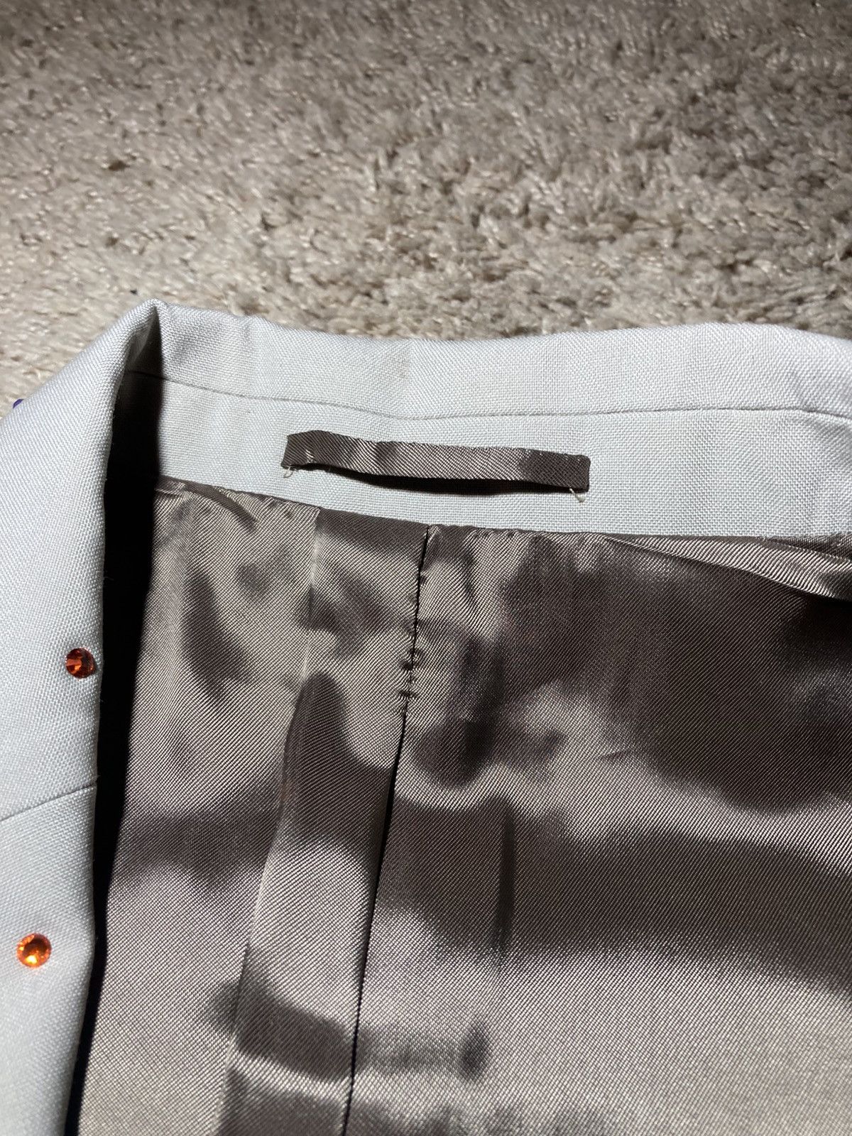 Martine Rose New AW21 Martine Rose Rhinestone Jewel Tailored Suit Pants Size 48R - 9 Thumbnail