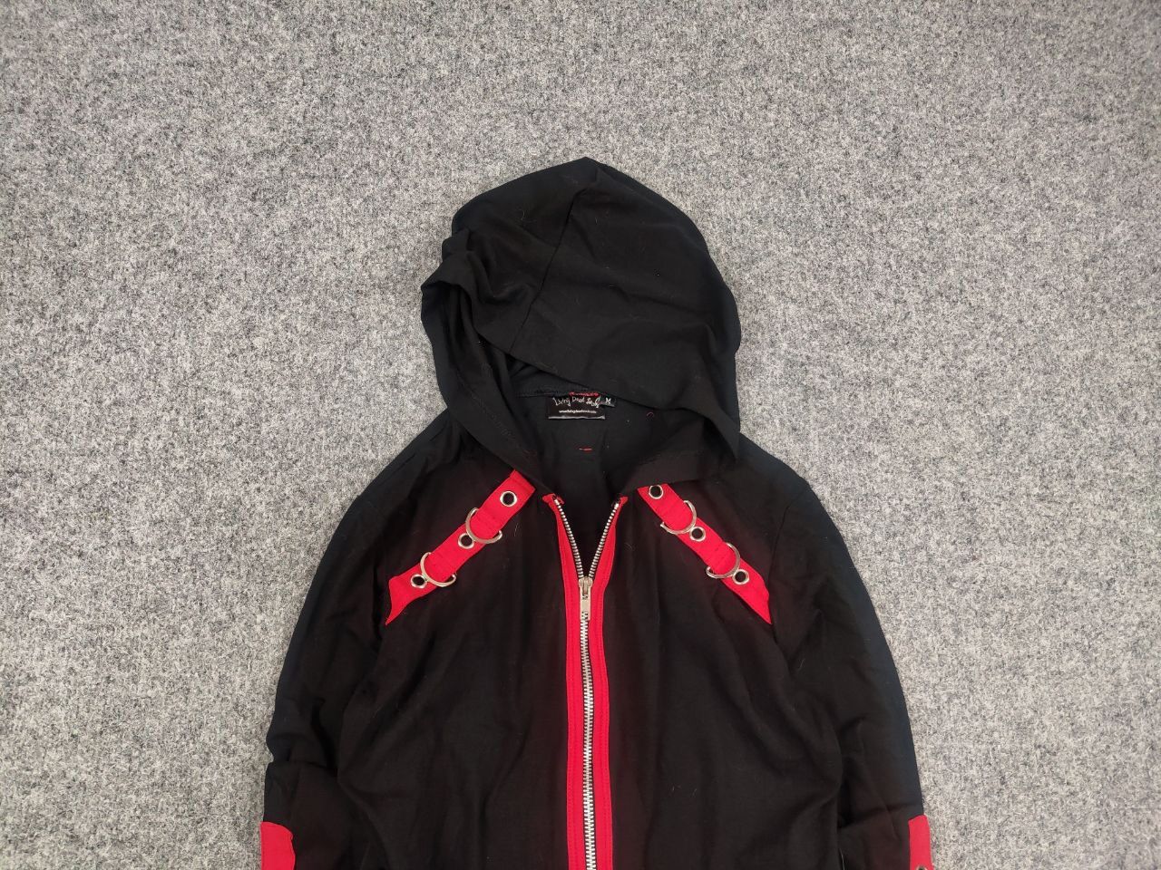 If Six Was Nine Vintage living dead dolls Avant Garde Zip Up Hoodie Y2K Size US M / EU 48-50 / 2 - 4 Thumbnail