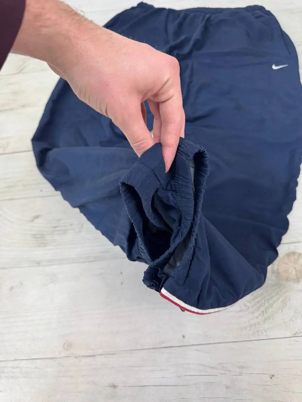 Nike Vintage Nike Track Pants Track 00s Swoosh Striped Nylon Y2K Size US 32 / EU 48 - 11 Thumbnail