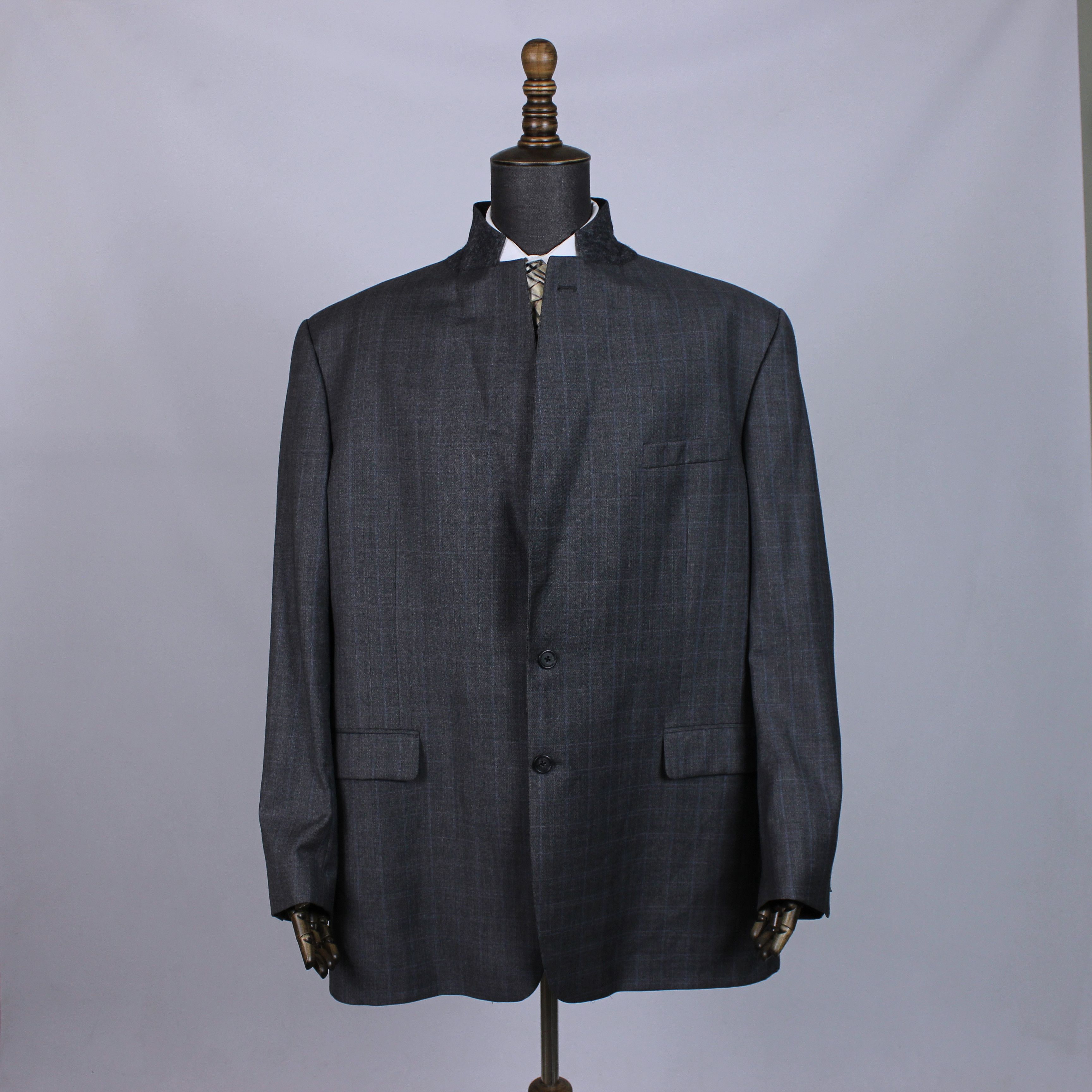 Burberry Burberry London blazer wool men tailor gray 52R L/XL Size 52R - 8 Thumbnail