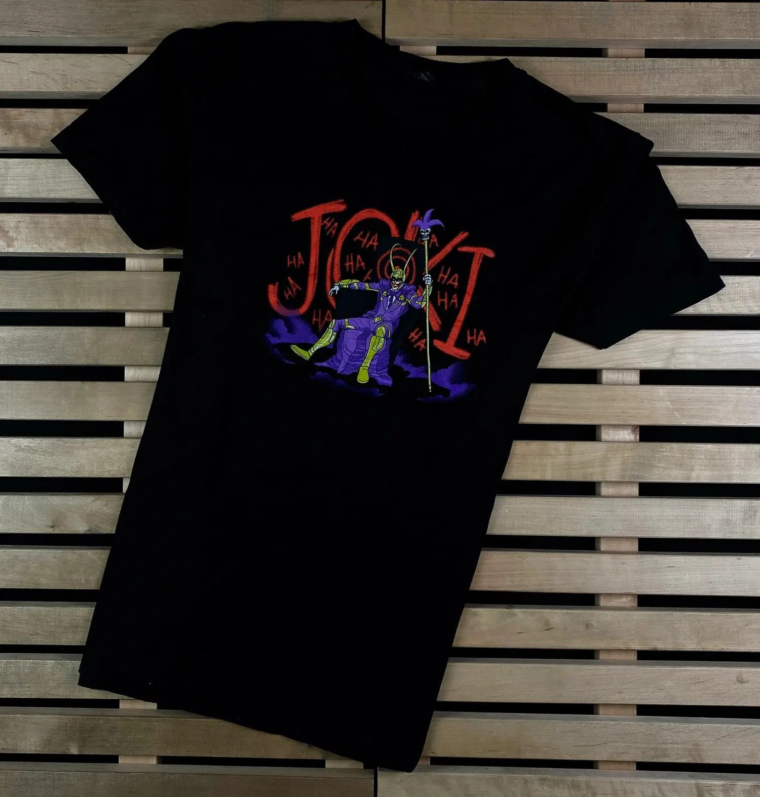 DC Mens Vintage T Shirt Joker Ha Ha Ha Size L Size US L / EU 52-54 / 3 - 1 Thumbnail