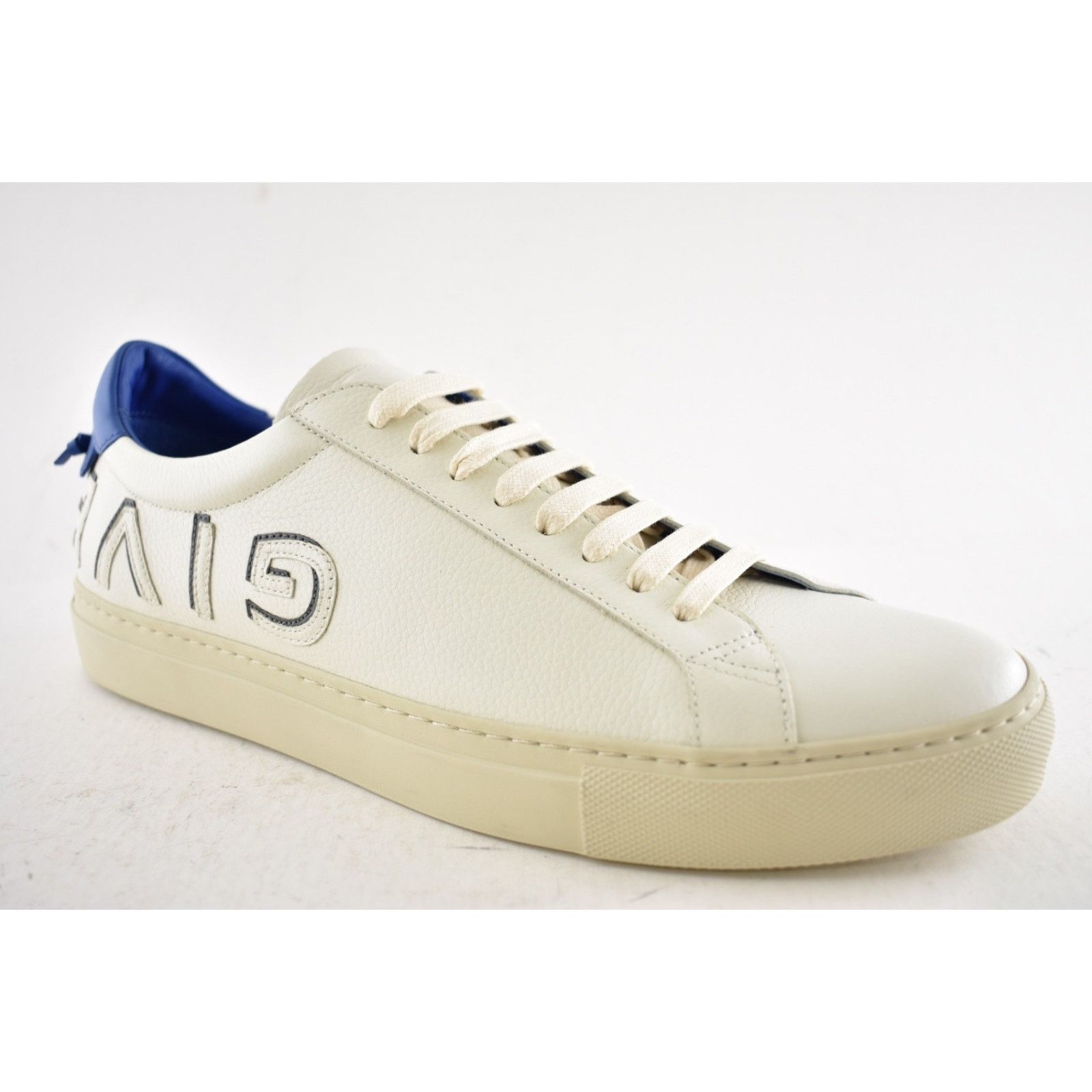 Givenchy Givenchy Urban Street White Blue Logo Sneaker 43.5 10.5 Size US 10.5 / EU 43-44 - 4 Thumbnail