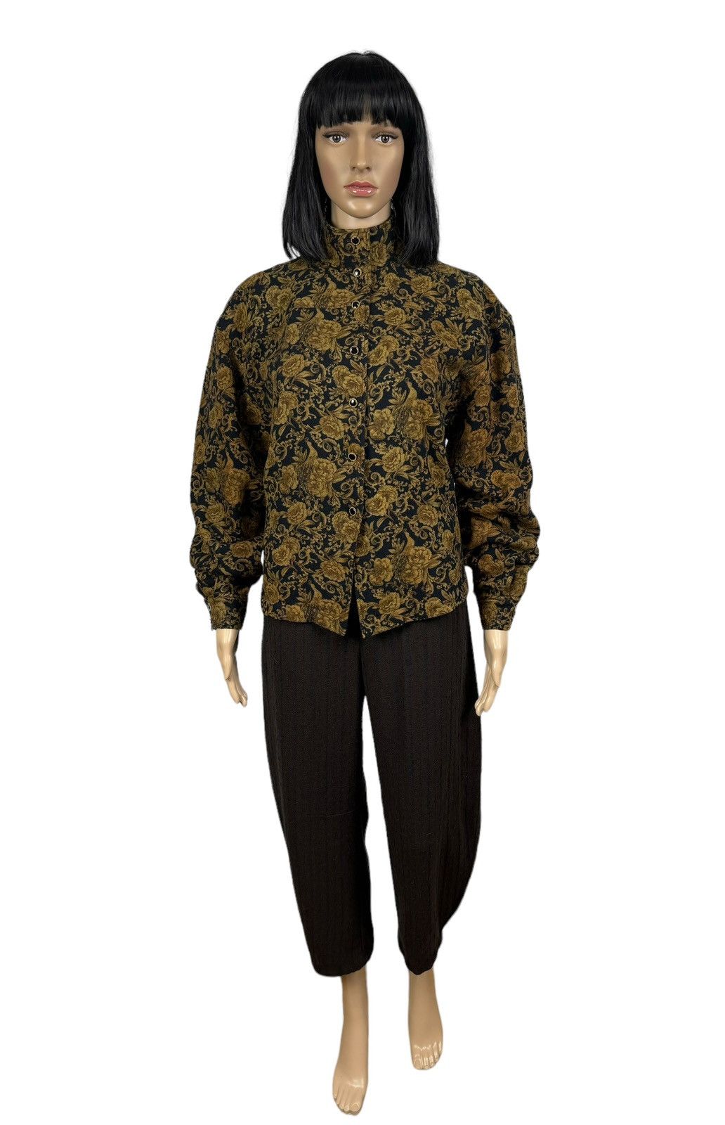 Ungaro Paris × Vintage Ungaro Paris Floral Printed Bomber Jacket Vintage size 44 Size M / US 6-8 / IT 42-44 - 2 Thumbnail