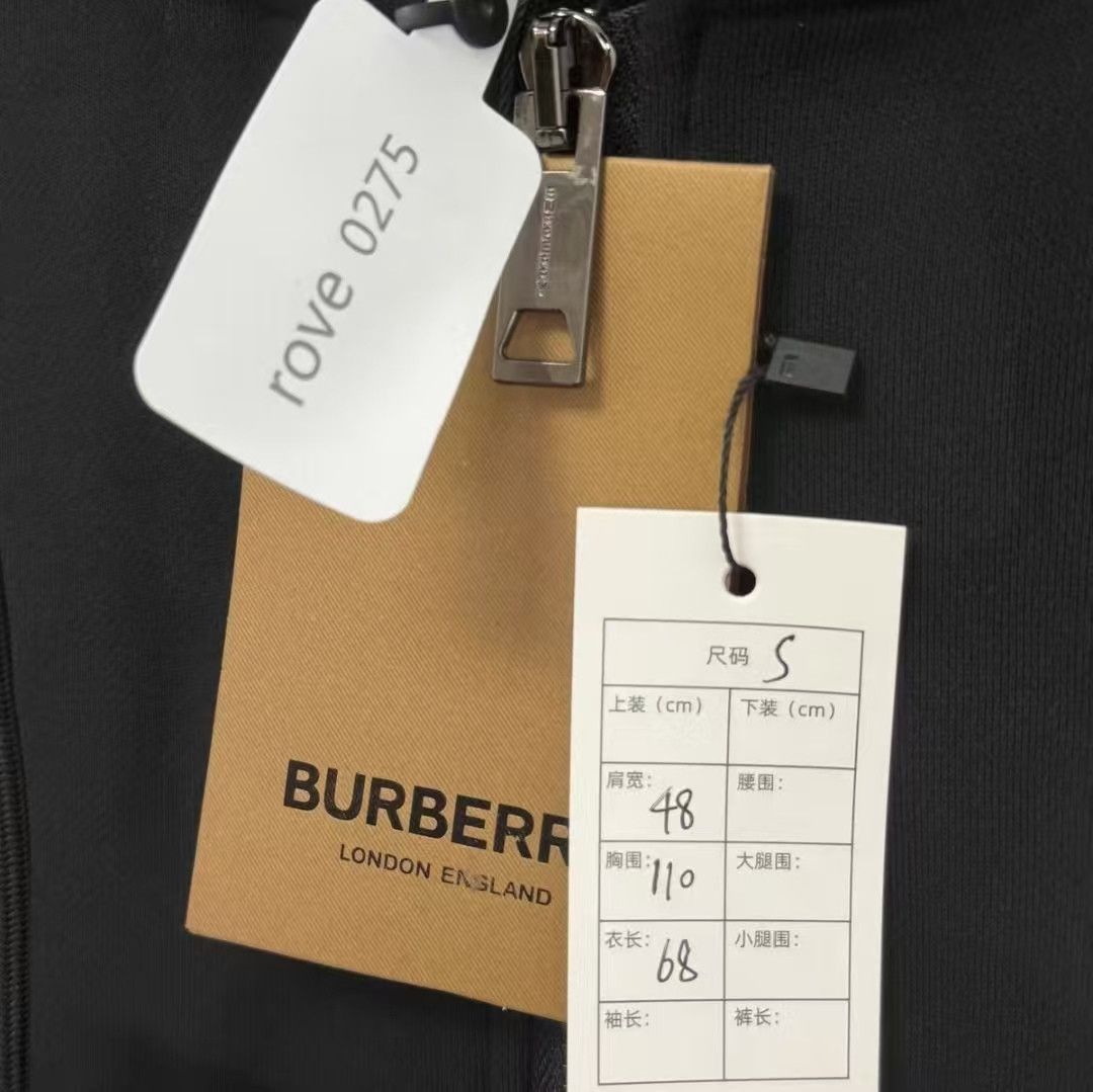 Burberry Burberry Black Zip-Up Hoodie Jacket-yw Size US S / EU 44-46 / 1 - 4 Thumbnail