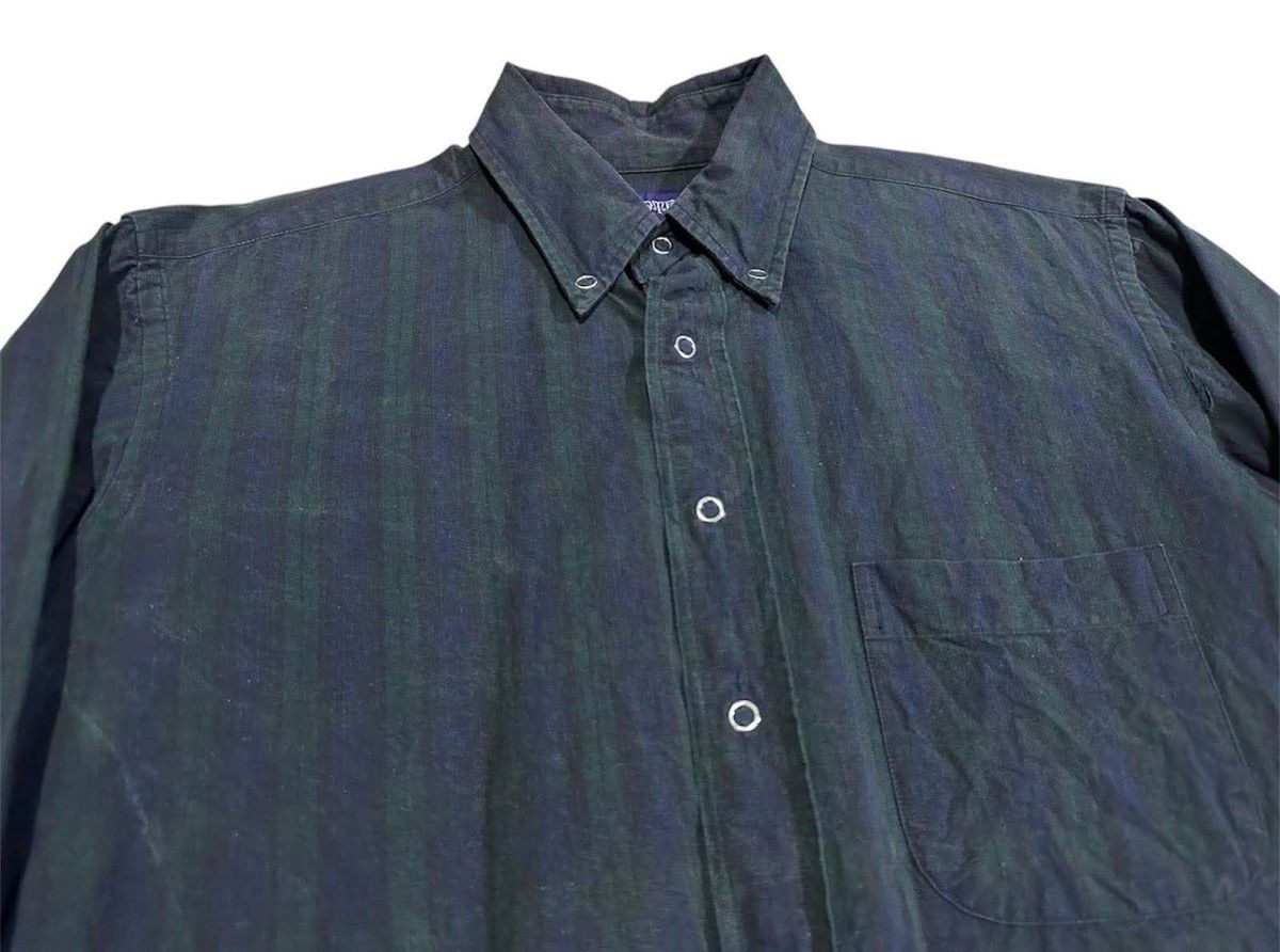 Japanese Brand × Needles × Nepenthes 🔥Y2K Vintage Nepenthes Striped Shirt Long Sleeve Snap Button Size US L / EU 52-54 / 3 - 4 Thumbnail