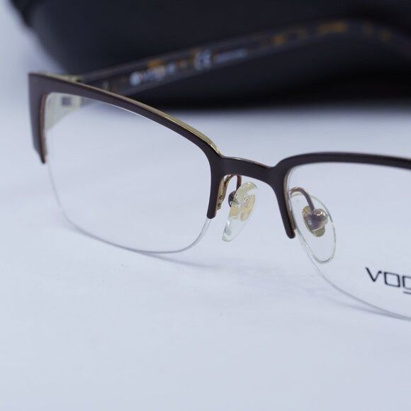 Vogue 🕶️New Vogue VO4014B 934 Brown Eyeglasses 50mm Size ONE SIZE - 10 Thumbnail