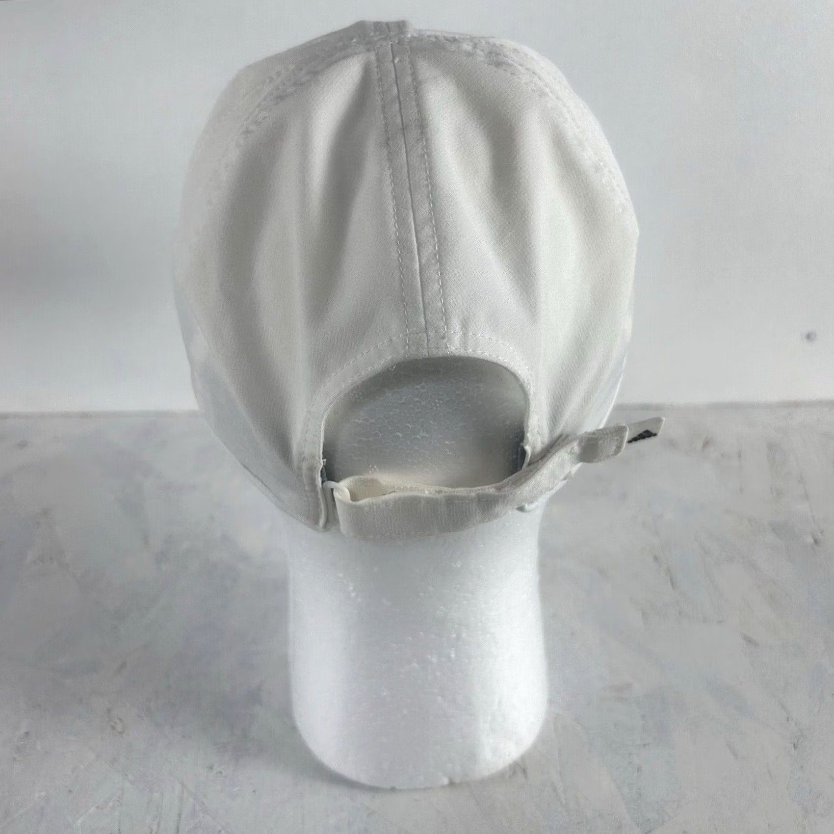 Adidas Adidas Womens Golf Hat Cap White Adjustable Strap Athletic Sports STAINED Size ONE SIZE - 3 Thumbnail