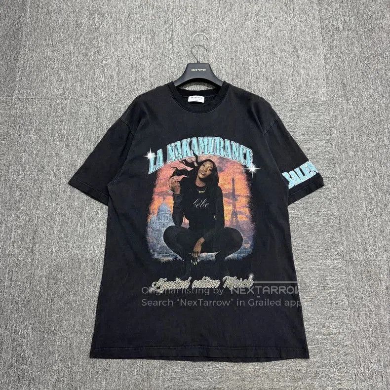 Balenciaga Balenciaga Music Aya Nakamura Print Tee. Size US XS / EU 42 / 0 - 1 Thumbnail